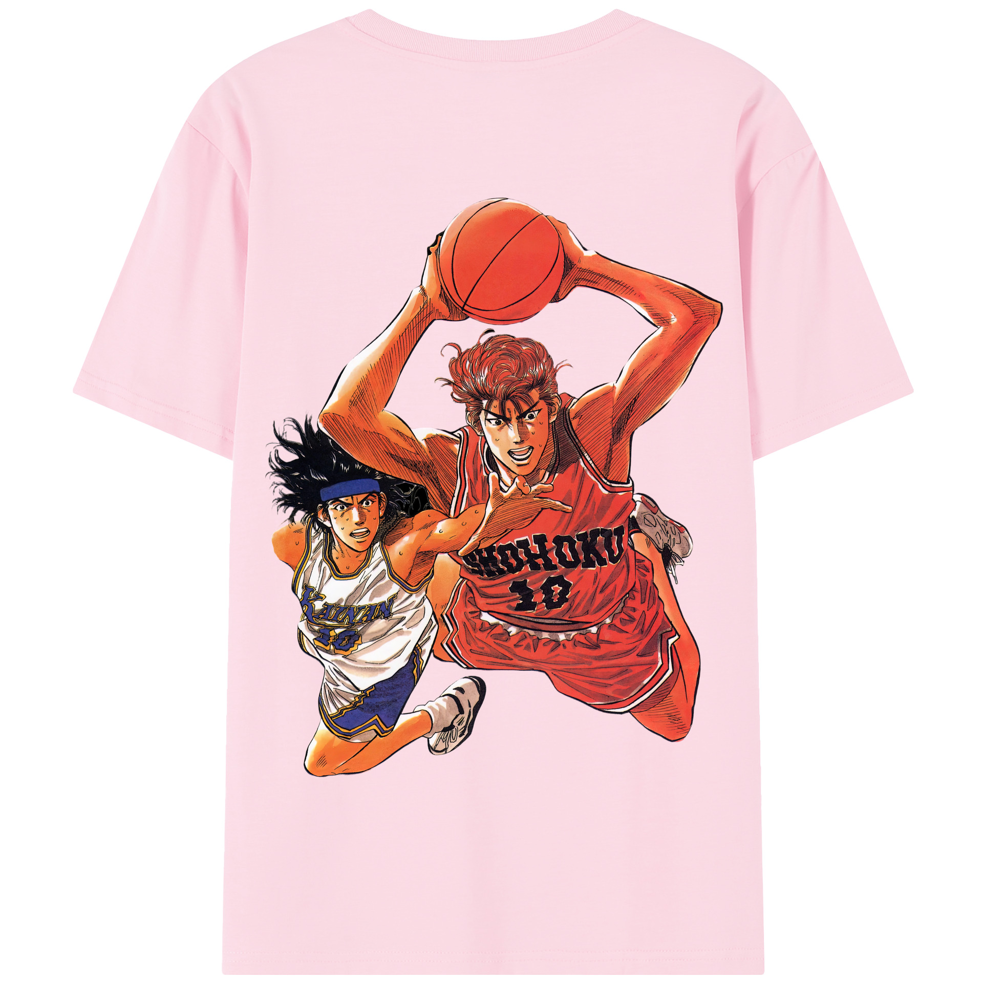 （画像用） SLAM DUNK／スラムダンク 綿100％半袖Tシャツ（背面プリント）