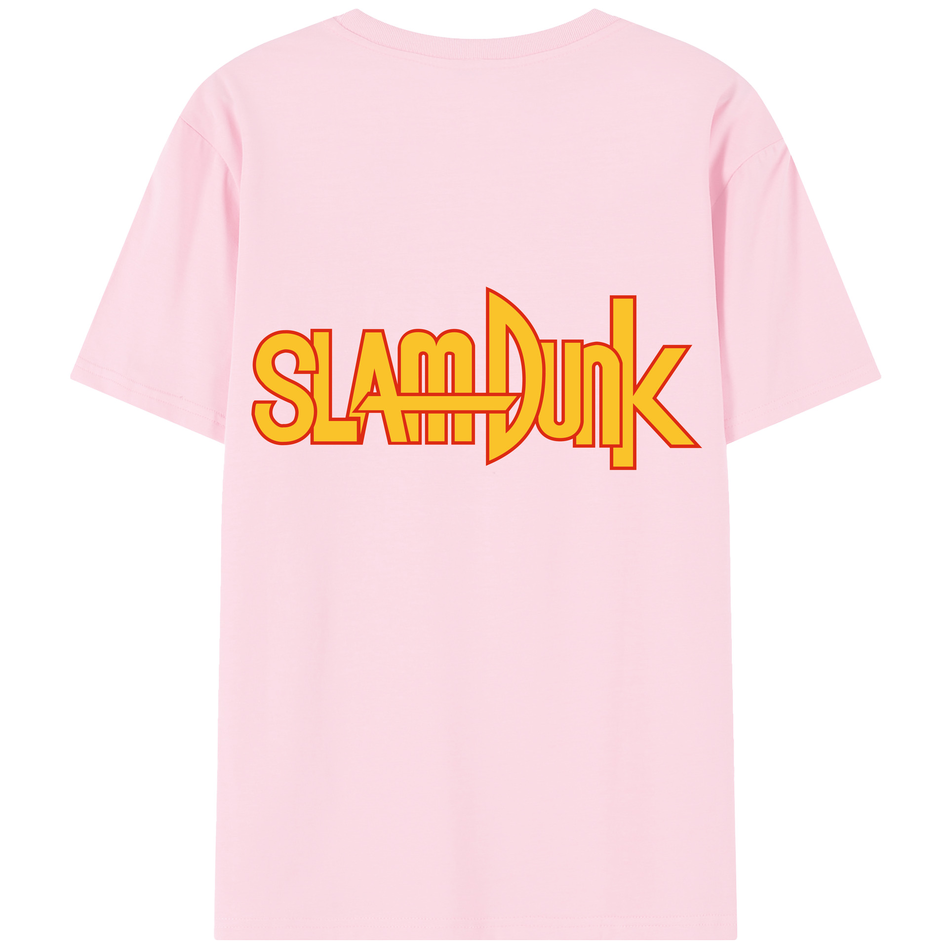 SLAM DUNK／スラムダンク 綿100％半袖Tシャツ（背面プリント）