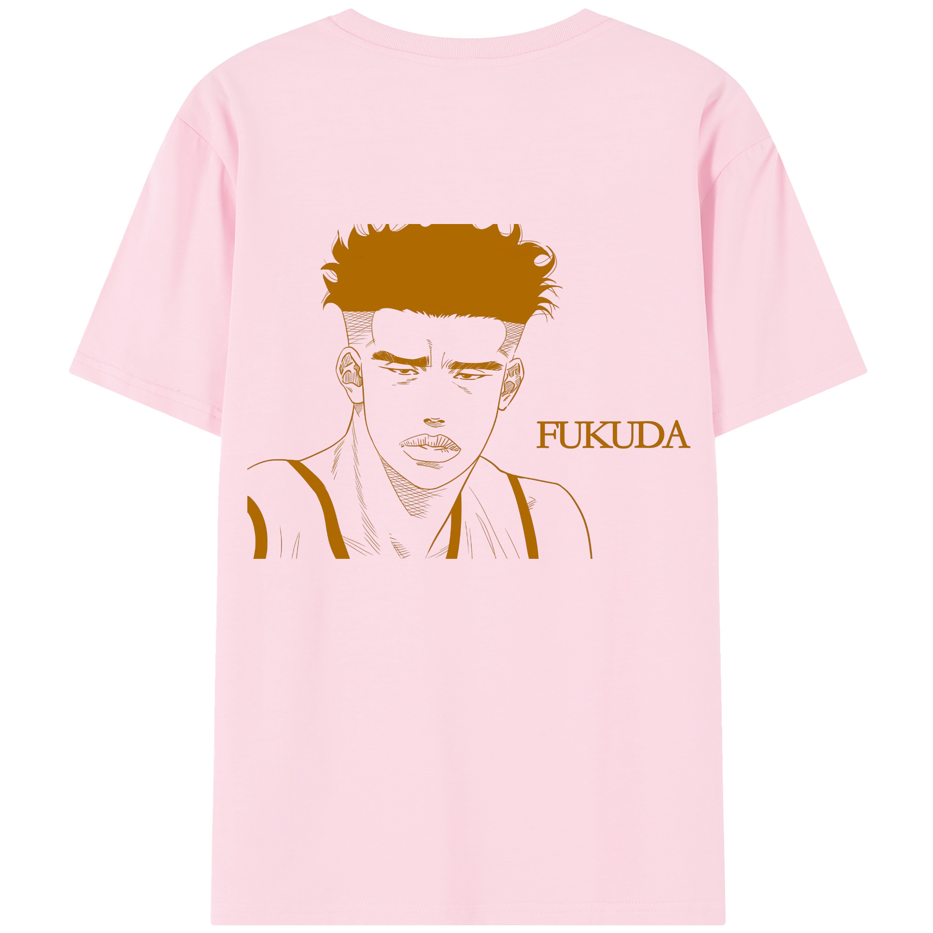 SLAM DUNK／スラムダンク 綿100％半袖Tシャツ（背面プリント）