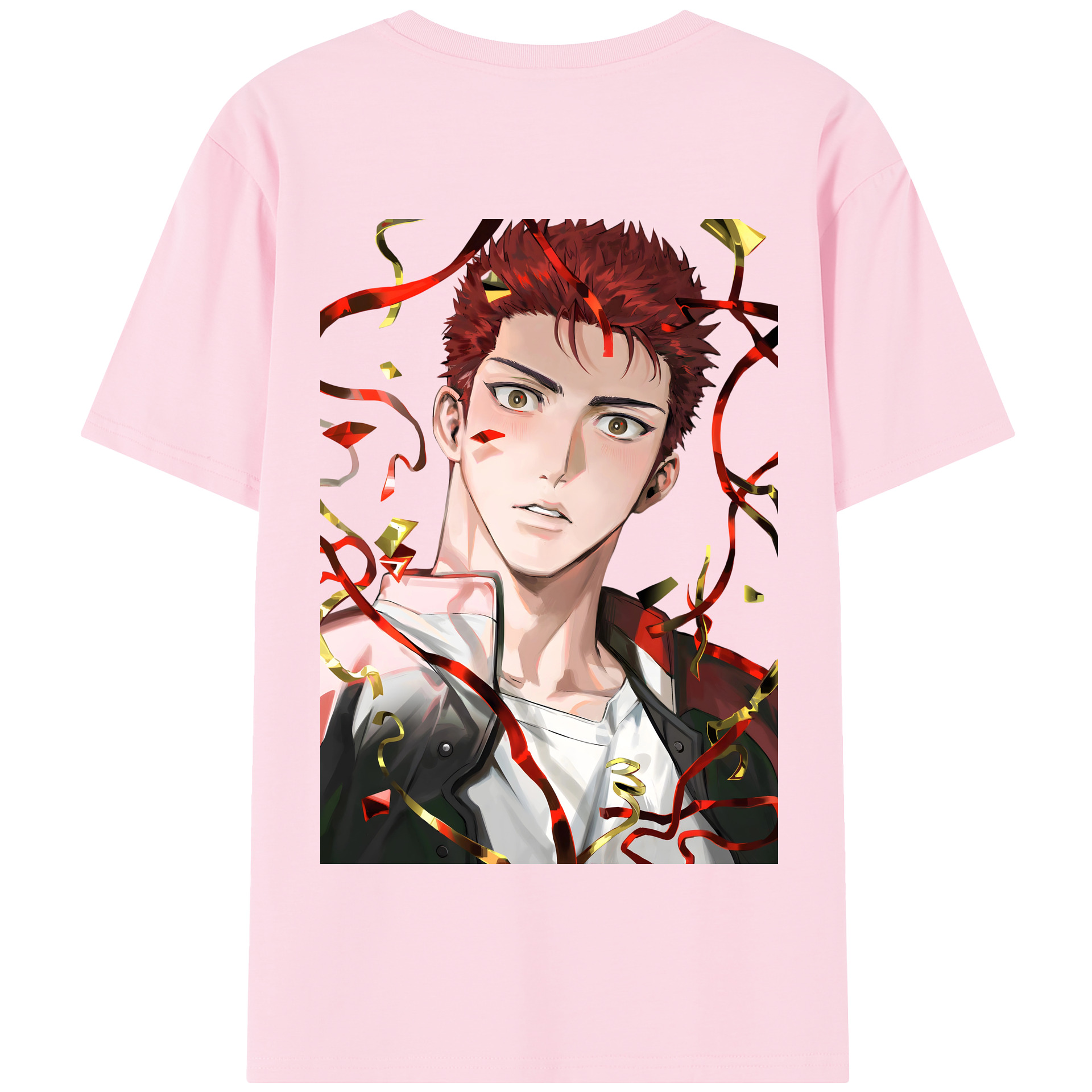 SLAM DUNK／スラムダンク 綿100％半袖Tシャツ（背面プリント）