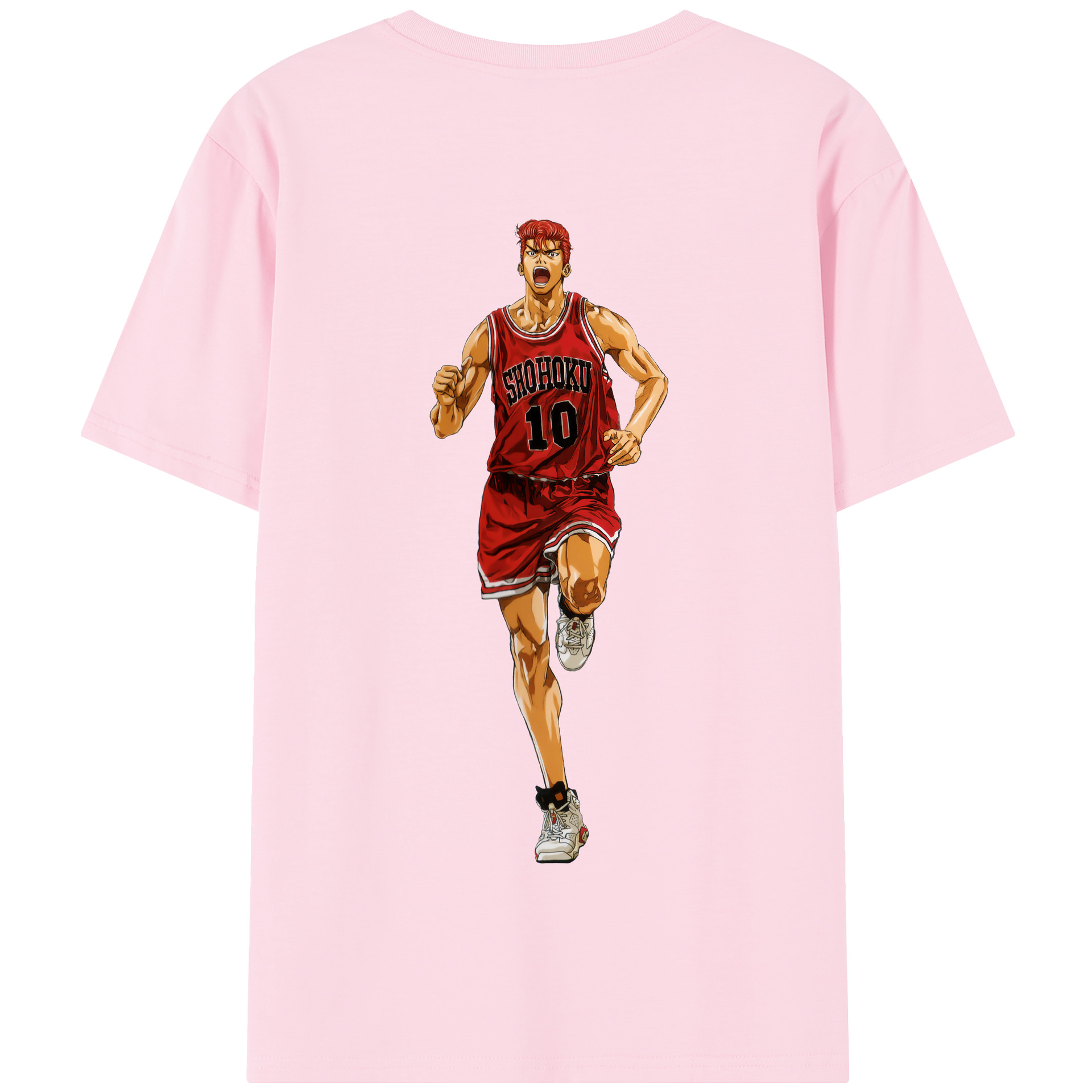 SLAM DUNK／スラムダンク 綿100％半袖Tシャツ（背面プリント）