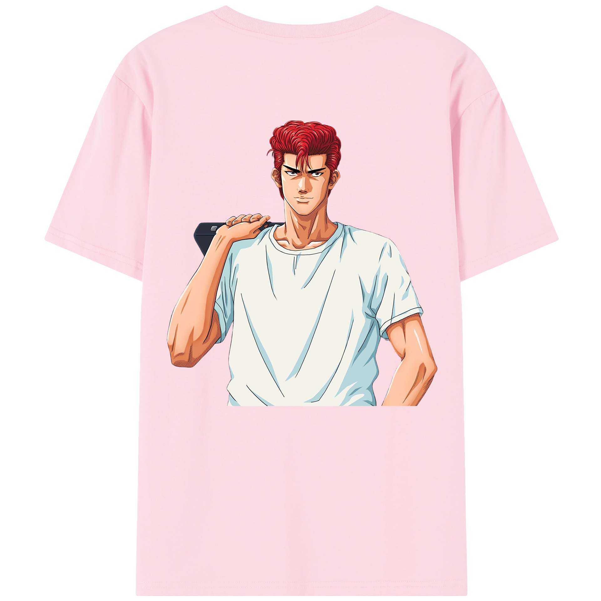 SLAM DUNK／スラムダンク 綿100％半袖Tシャツ（背面プリント）