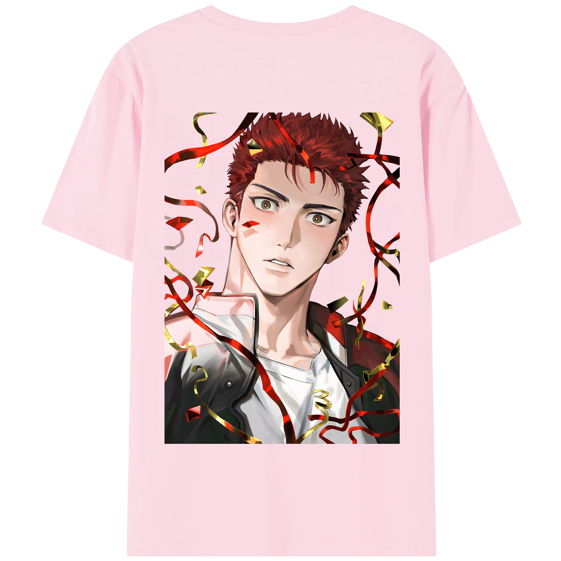 SLAM DUNK／スラムダンク 綿100％半袖Tシャツ（背面プリント）