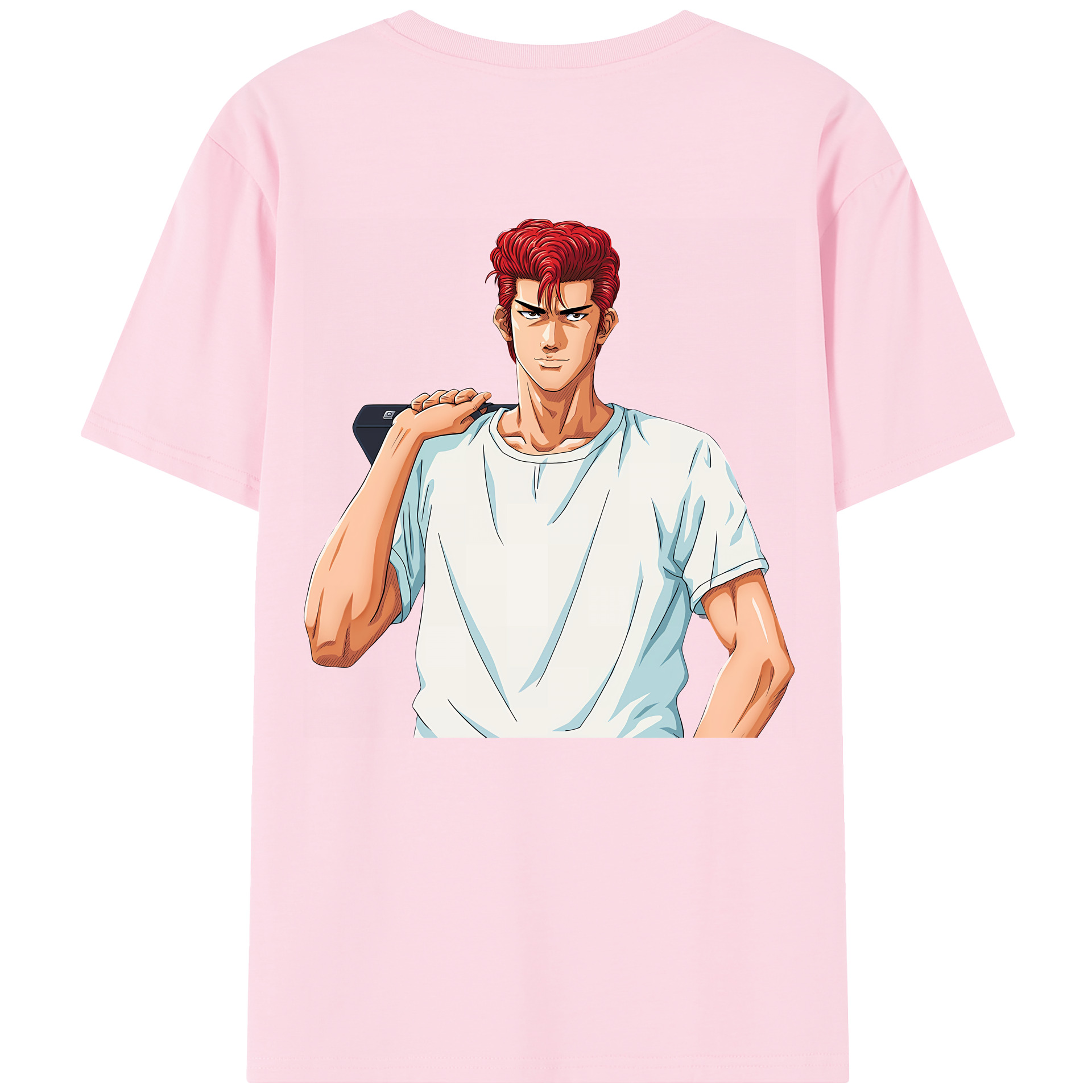 SLAM DUNK／スラムダンク 綿100％半袖Tシャツ（背面プリント）