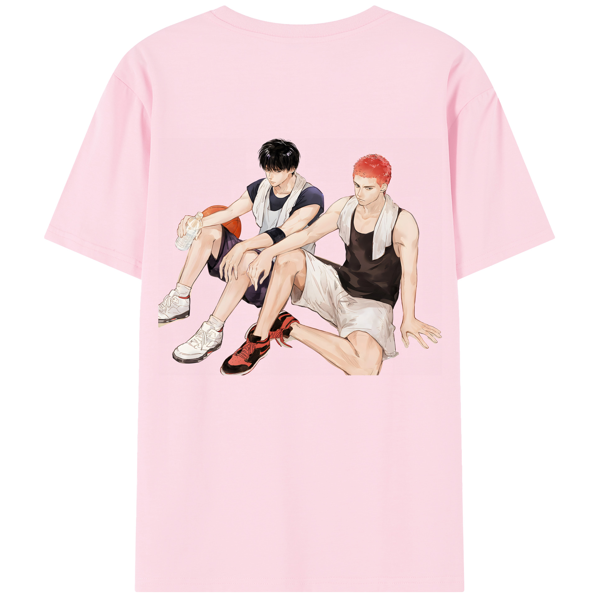 （画像用） SLAM DUNK／スラムダンク 綿100％半袖Tシャツ（背面プリント）
