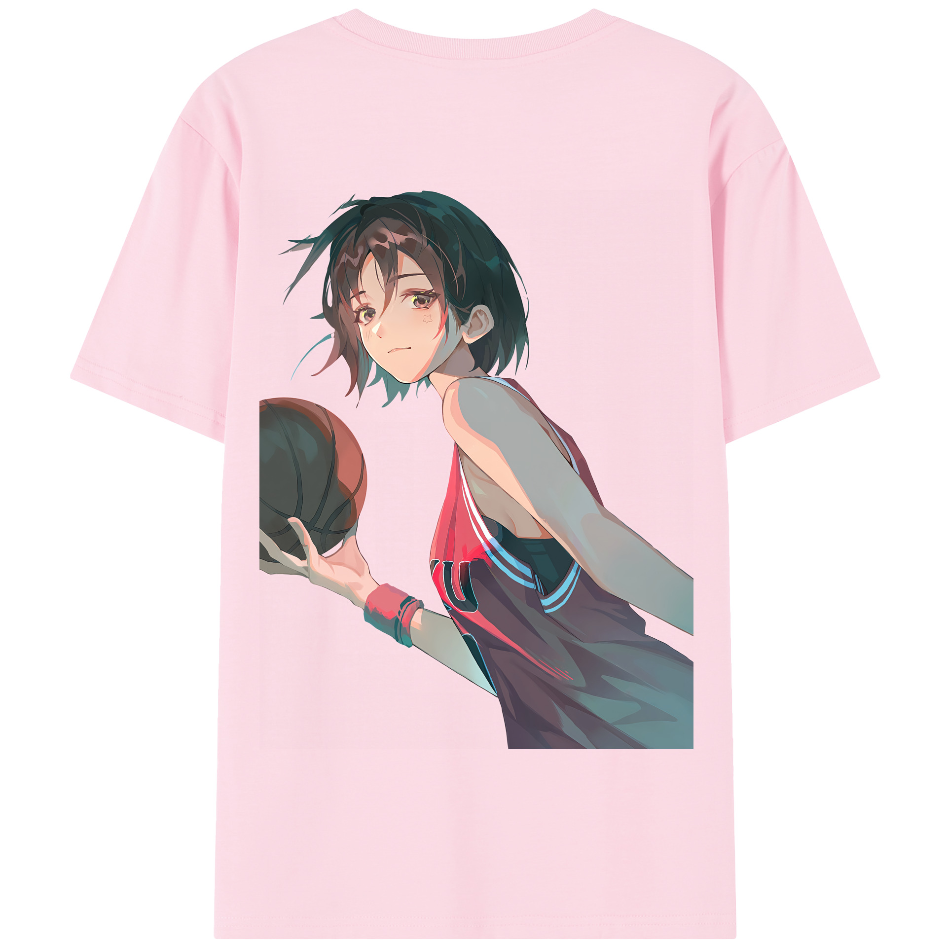 （画像用） SLAM DUNK／スラムダンク 綿100％半袖Tシャツ（背面プリント）