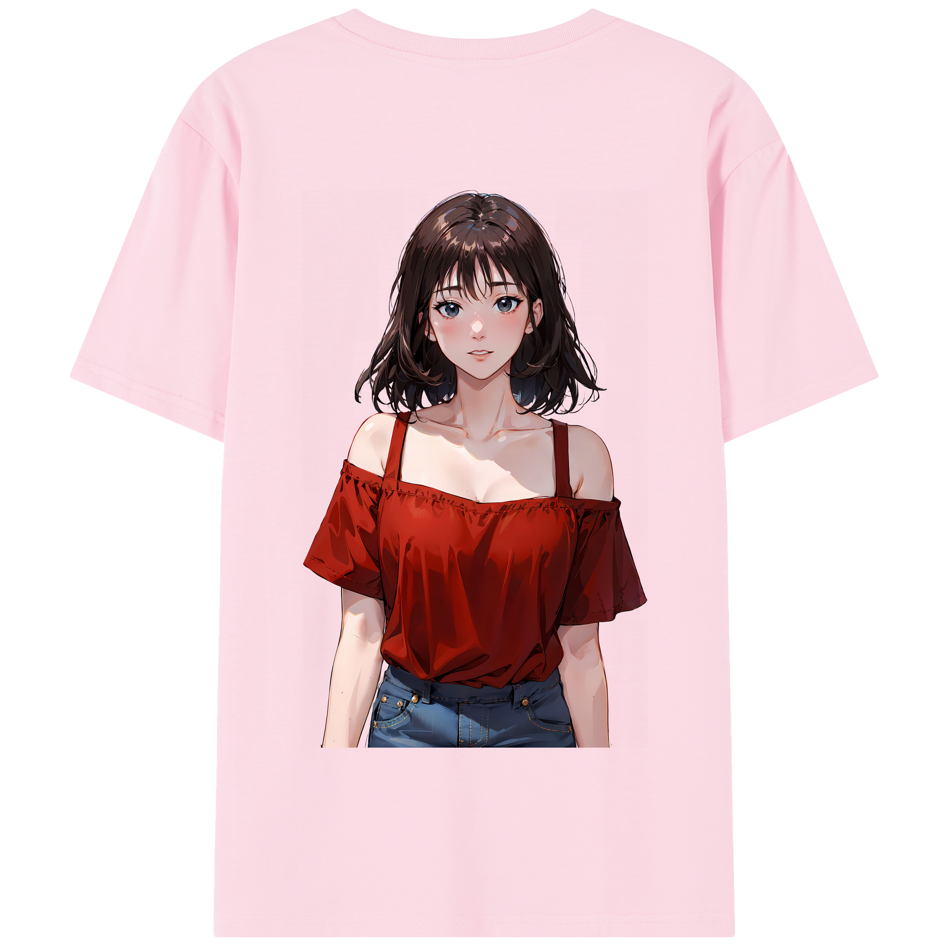 SLAM DUNK／スラムダンク 綿100％半袖Tシャツ（背面プリント）