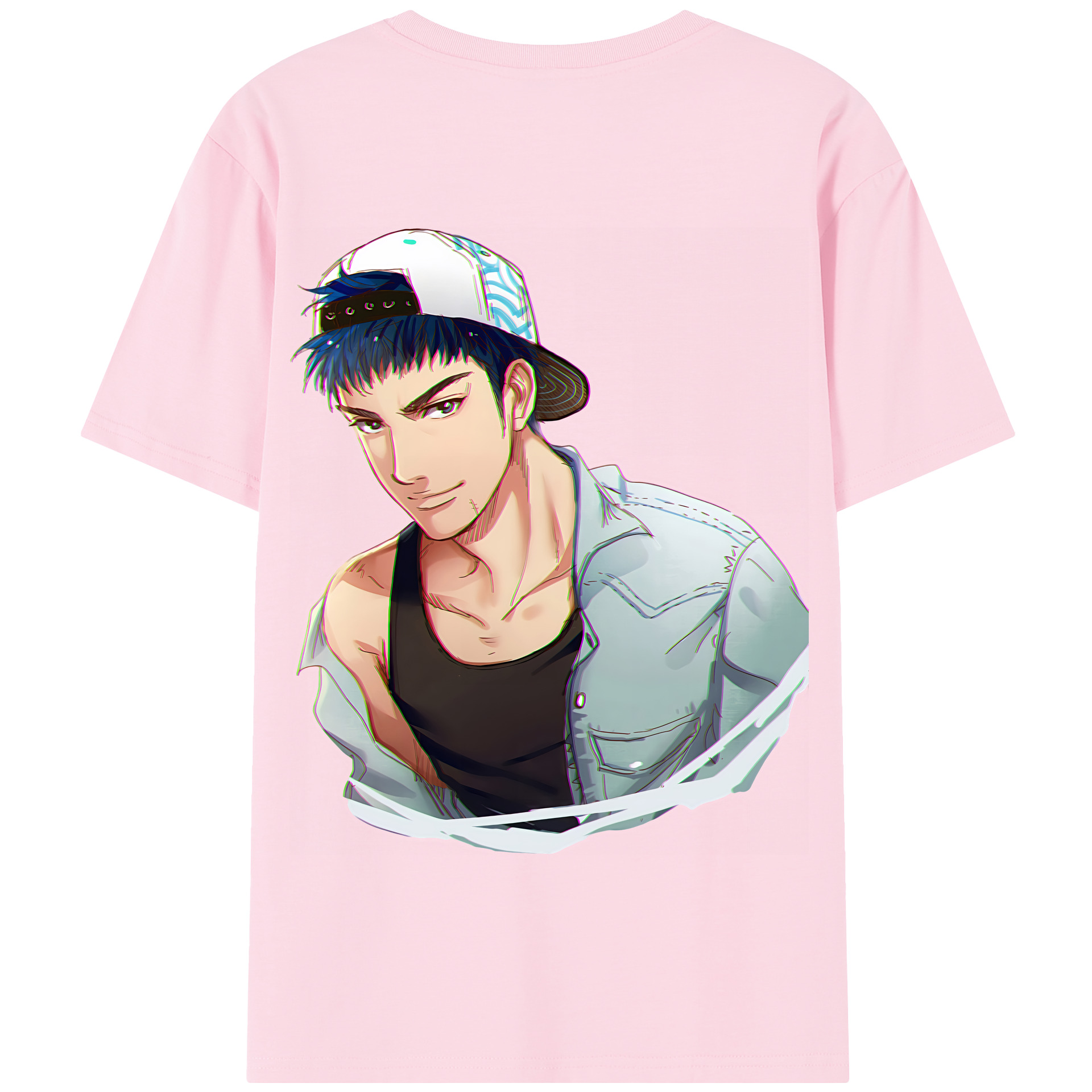 SLAM DUNK／スラムダンク 綿100％半袖Tシャツ（背面プリント）