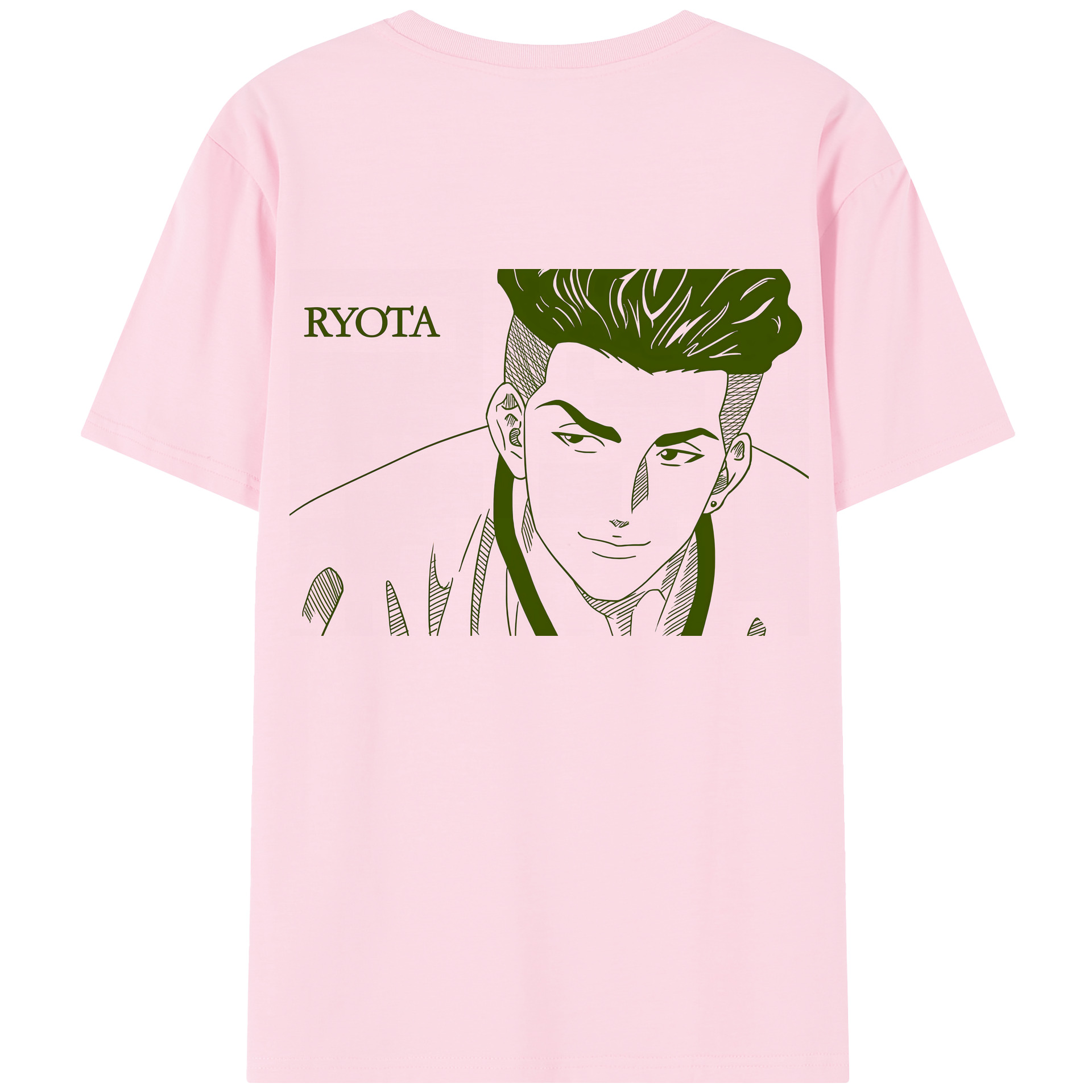 SLAM DUNK／スラムダンク 綿100％半袖Tシャツ（背面プリント）