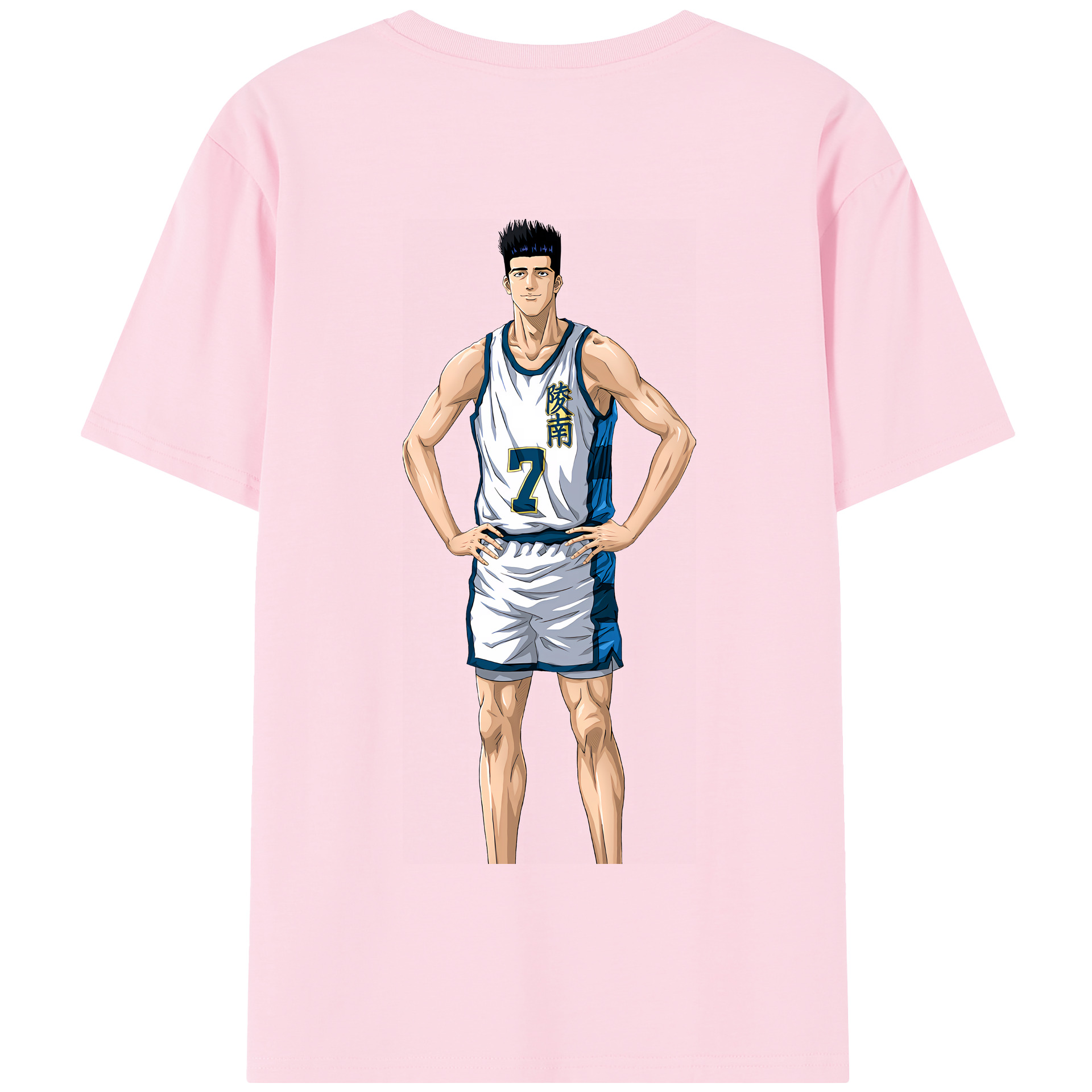 （画像用） SLAM DUNK／スラムダンク 綿100％半袖Tシャツ（背面プリント）