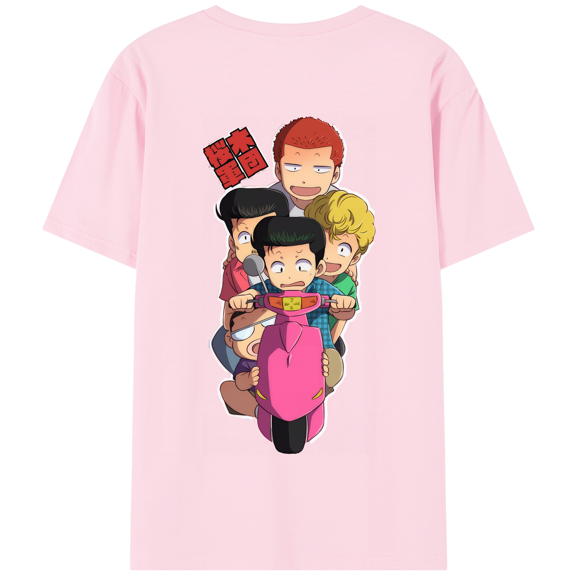 SLAM DUNK／スラムダンク 綿100％半袖Tシャツ（背面プリント）