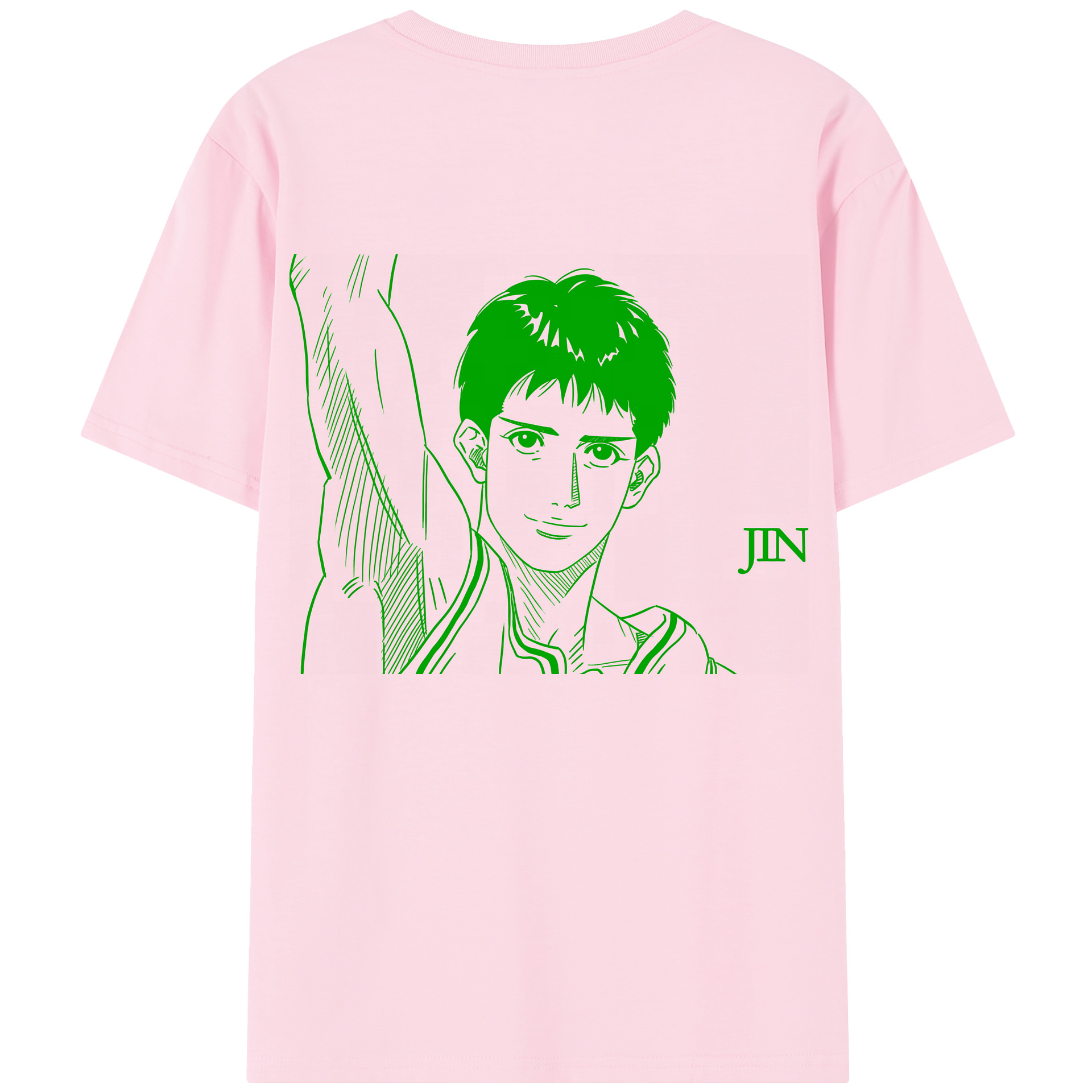 SLAM DUNK／スラムダンク 綿100％半袖Tシャツ（背面プリント）