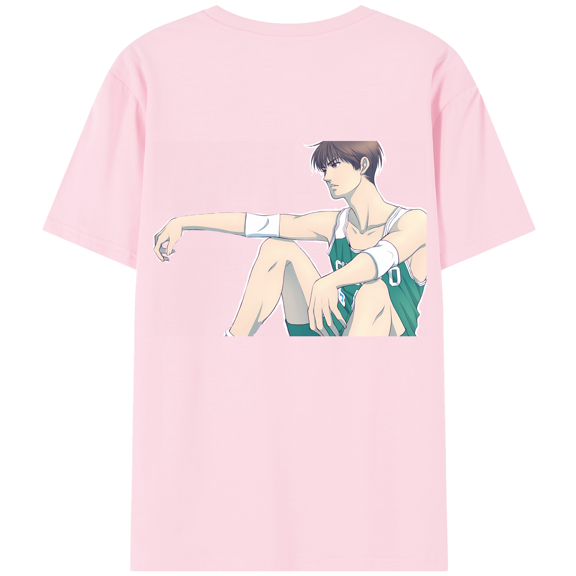 SLAM DUNK／スラムダンク 綿100％半袖Tシャツ（背面プリント）