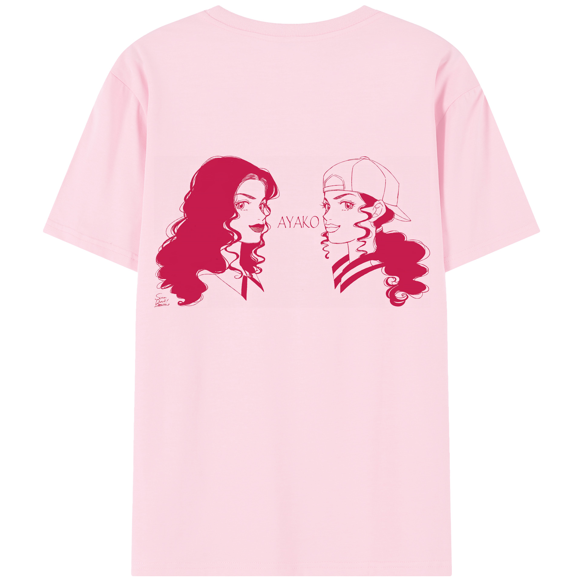 SLAM DUNK／スラムダンク 綿100％半袖Tシャツ（背面プリント）