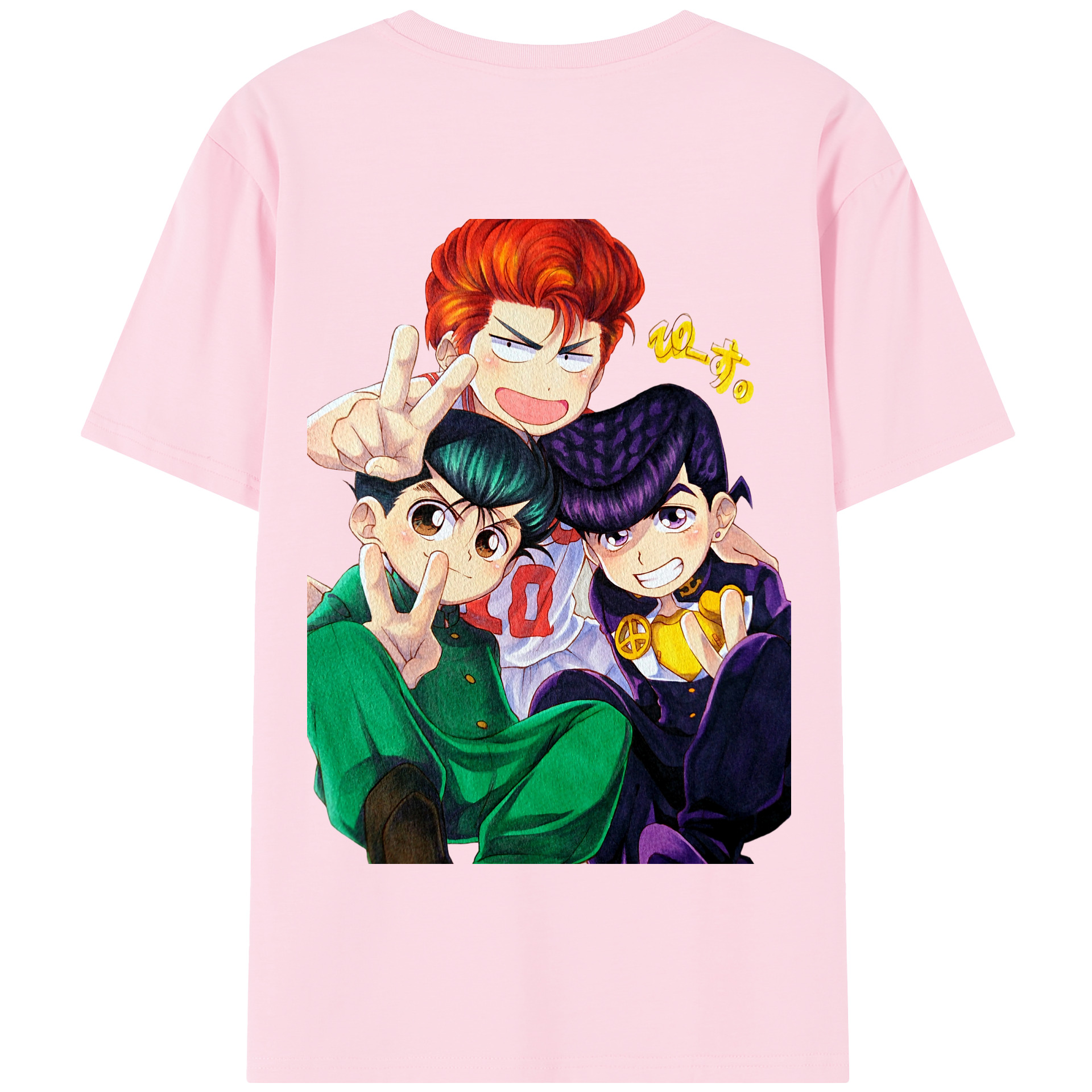 SLAM DUNK／スラムダンク 綿100％半袖Tシャツ（背面プリント）