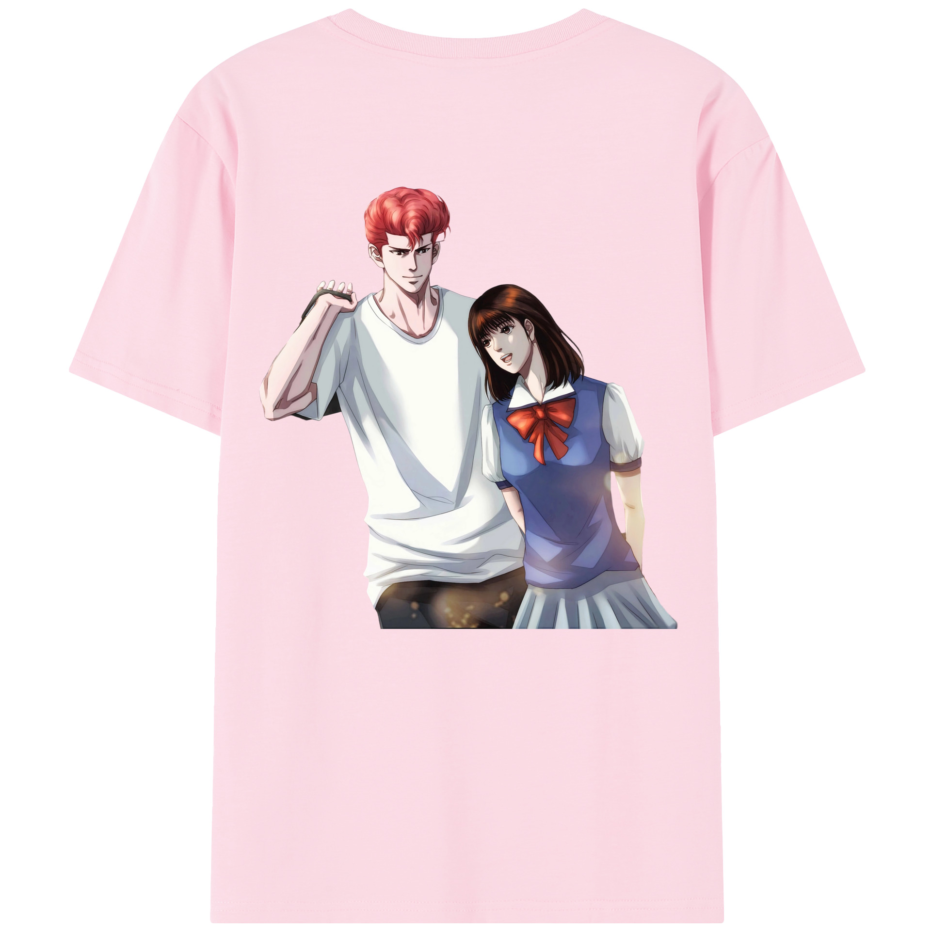SLAM DUNK／スラムダンク 綿100％半袖Tシャツ（背面プリント）