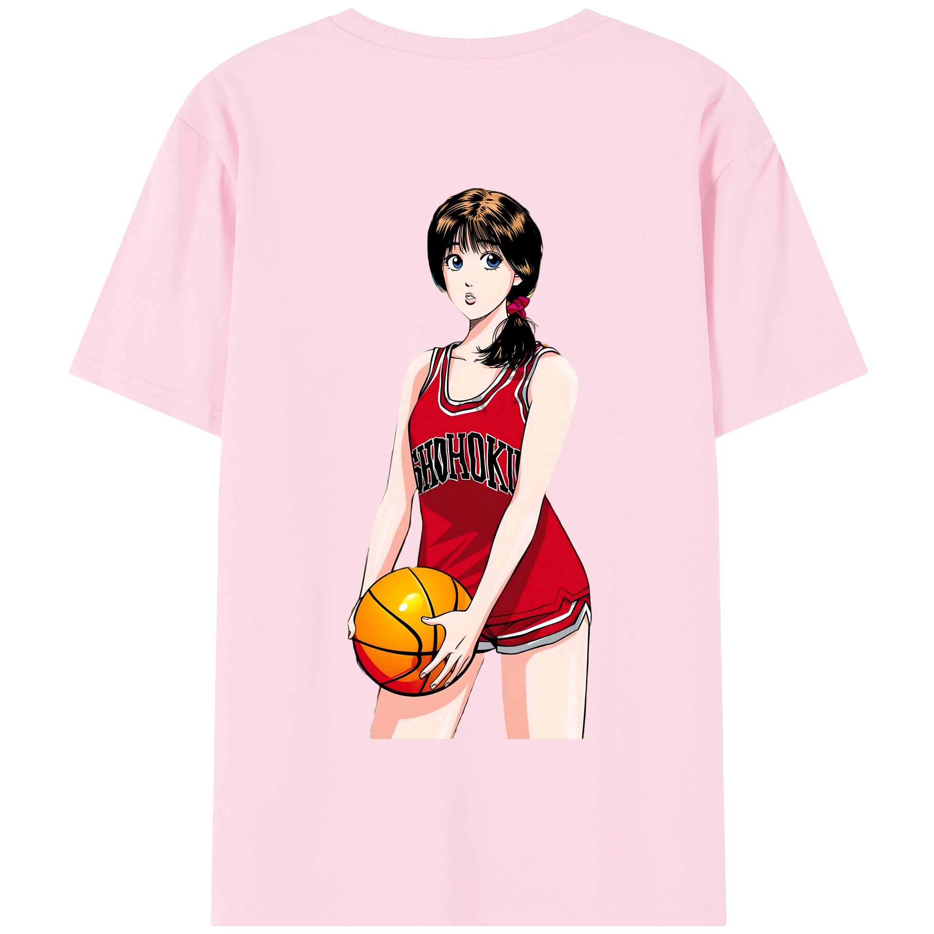 SLAM DUNK／スラムダンク 綿100％半袖Tシャツ（背面プリント）