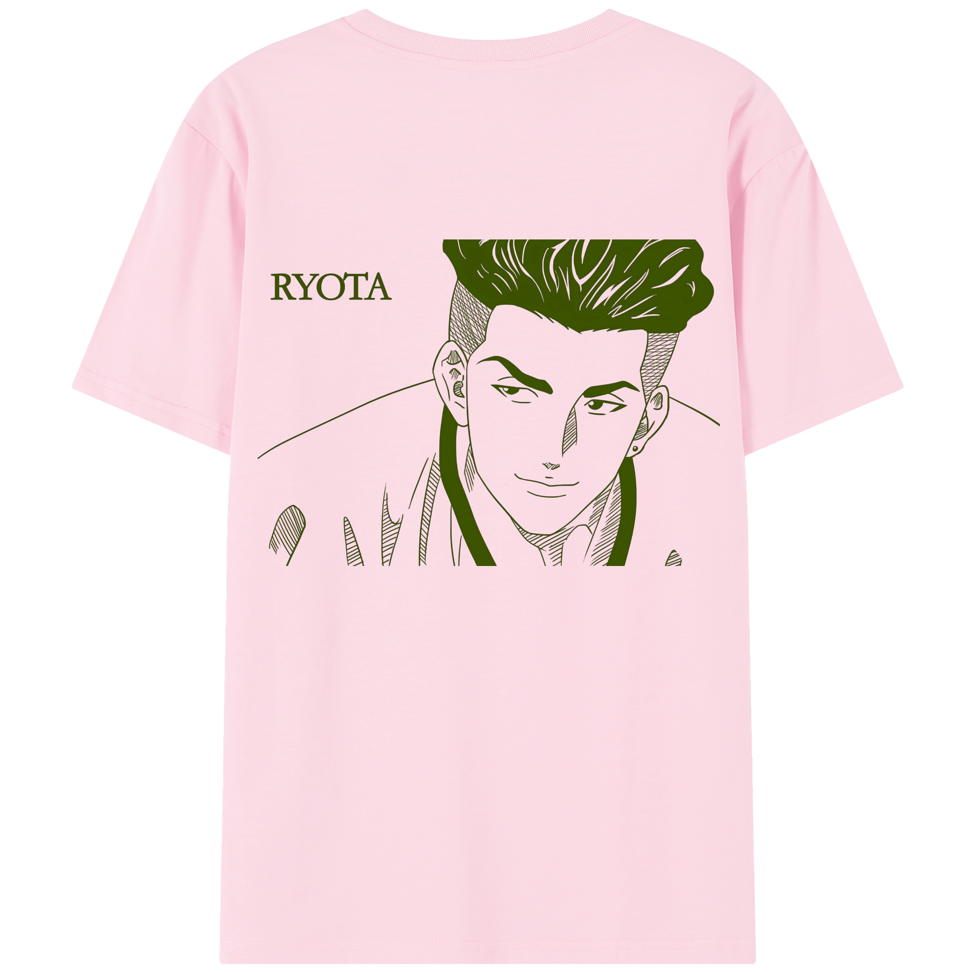 SLAM DUNK／スラムダンク 綿100％半袖Tシャツ（背面プリント）