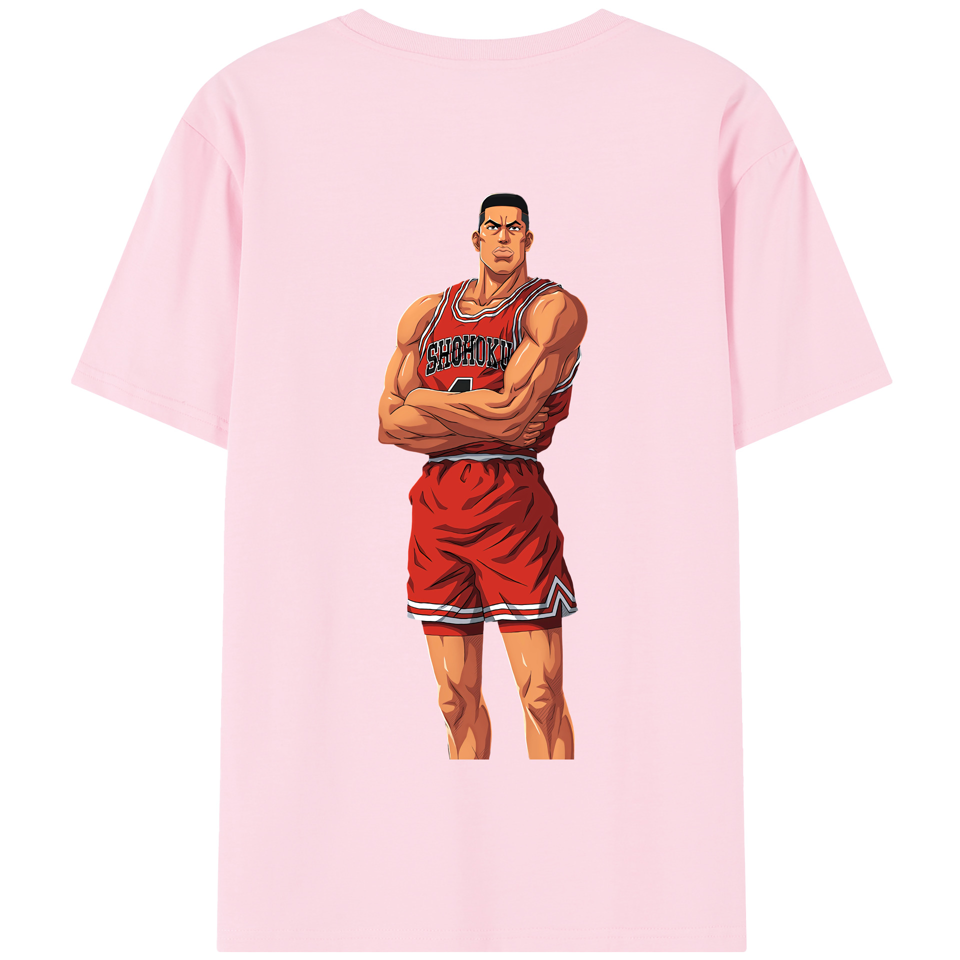 （画像用） SLAM DUNK／スラムダンク 綿100％半袖Tシャツ（背面プリント）
