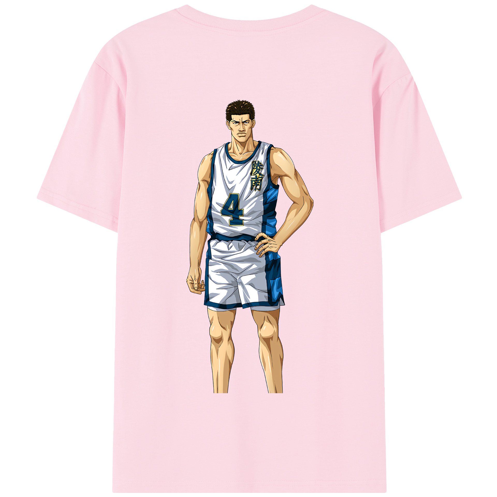 SLAM DUNK／スラムダンク 綿100％半袖Tシャツ（背面プリント）
