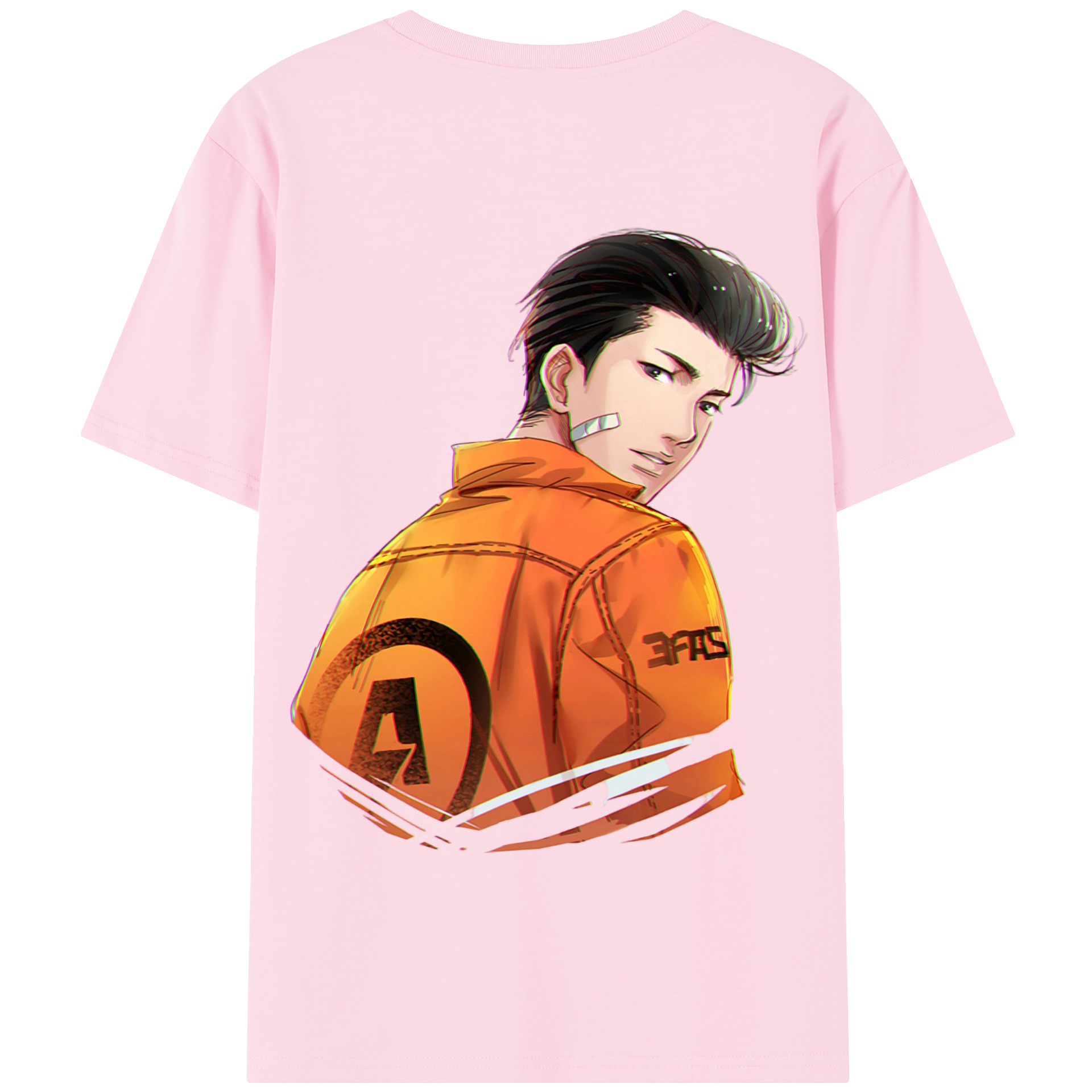 SLAM DUNK／スラムダンク 綿100％半袖Tシャツ（背面プリント）