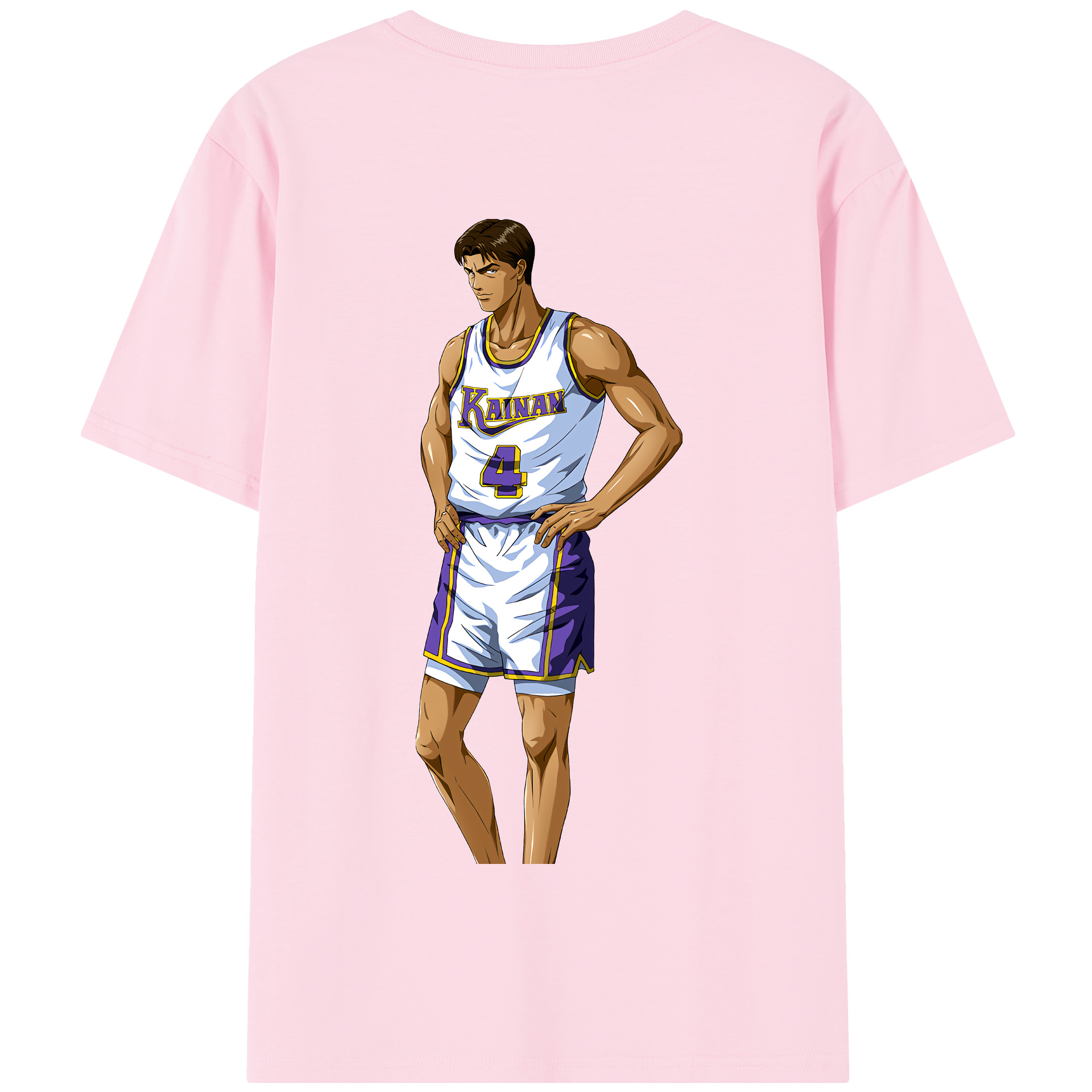 （画像用） SLAM DUNK／スラムダンク 綿100％半袖Tシャツ（背面プリント）