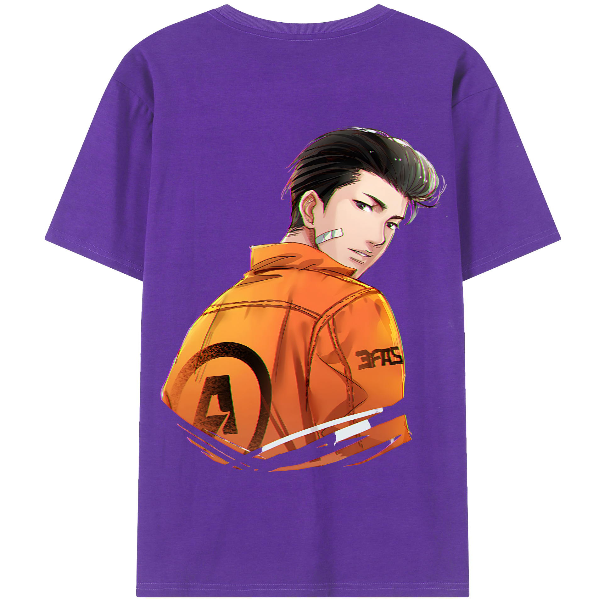 SLAM DUNK／スラムダンク 綿100％半袖Tシャツ（背面プリント）