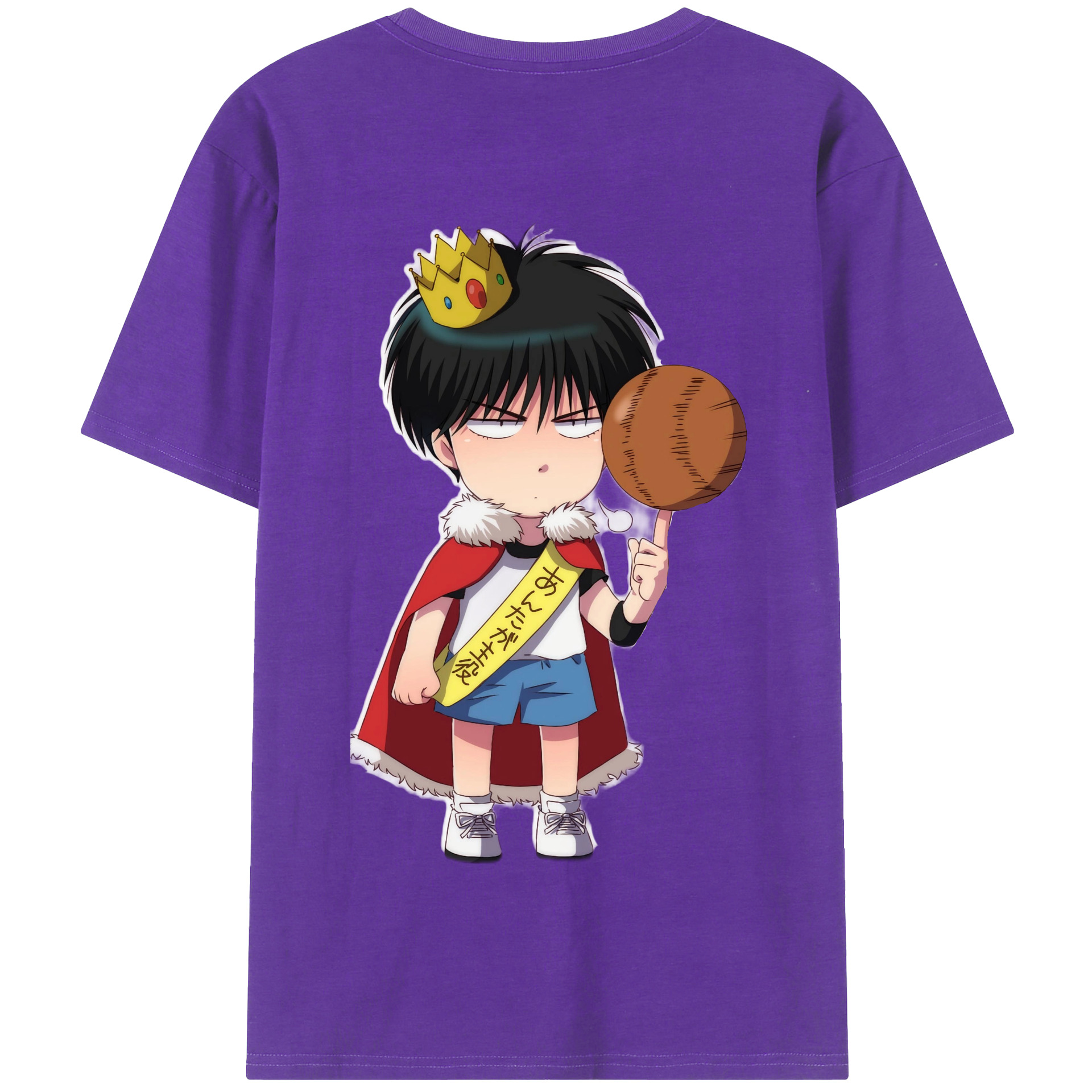 SLAM DUNK／スラムダンク 綿100％半袖Tシャツ（背面プリント）