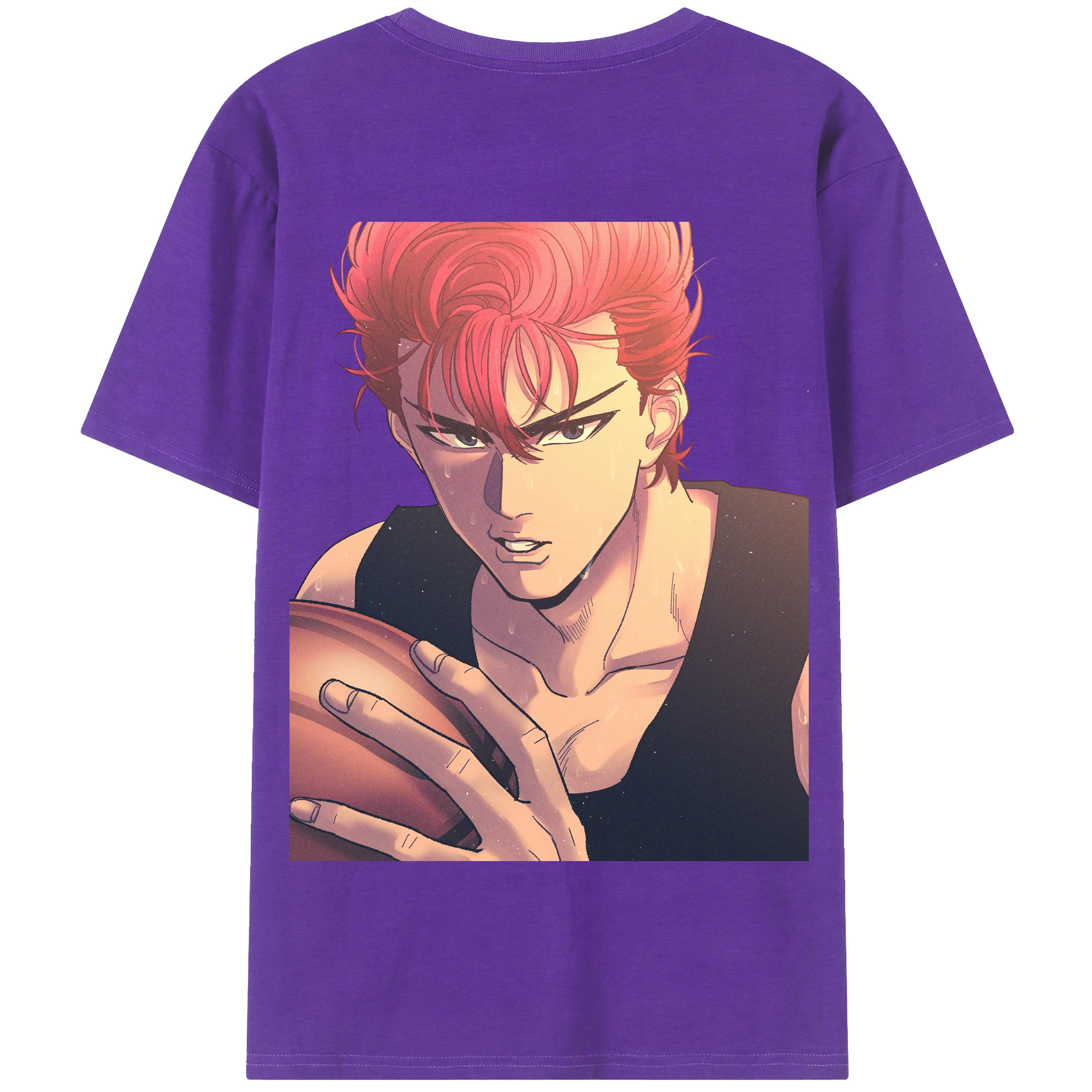 （画像用） SLAM DUNK／スラムダンク 綿100％半袖Tシャツ（背面プリント）
