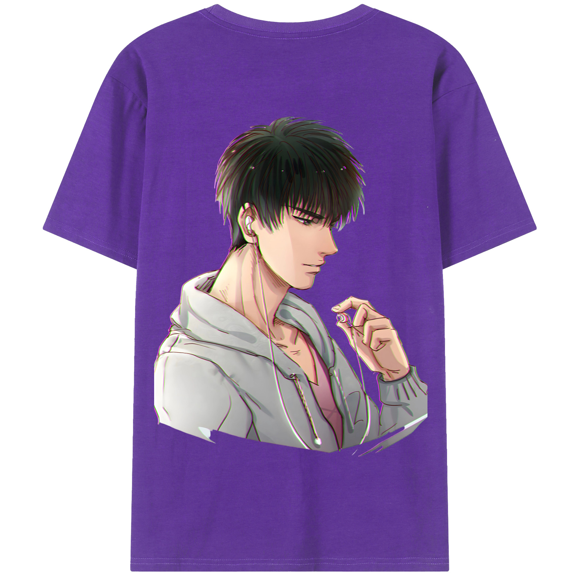 SLAM DUNK／スラムダンク 綿100％半袖Tシャツ（背面プリント）
