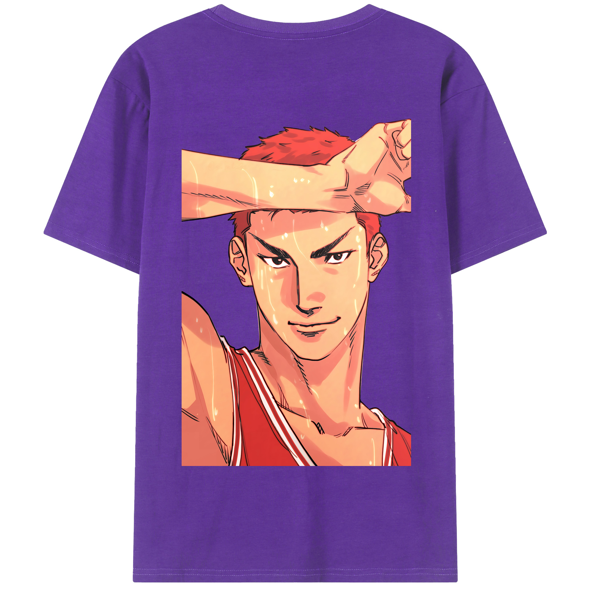 （画像用） SLAM DUNK／スラムダンク 綿100％半袖Tシャツ（背面プリント）