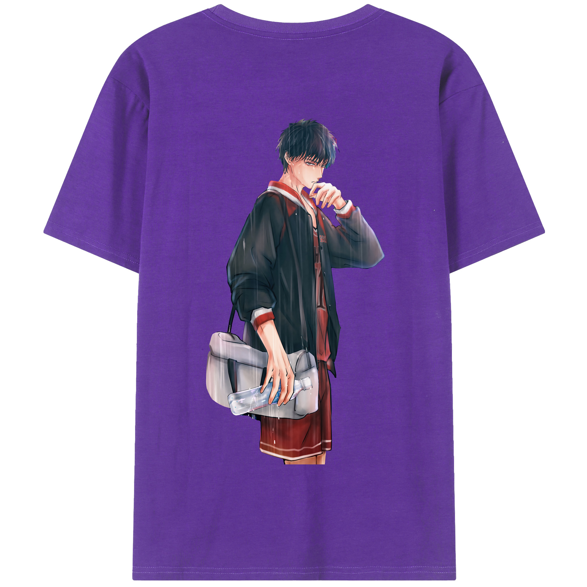 SLAM DUNK／スラムダンク 綿100％半袖Tシャツ（背面プリント）