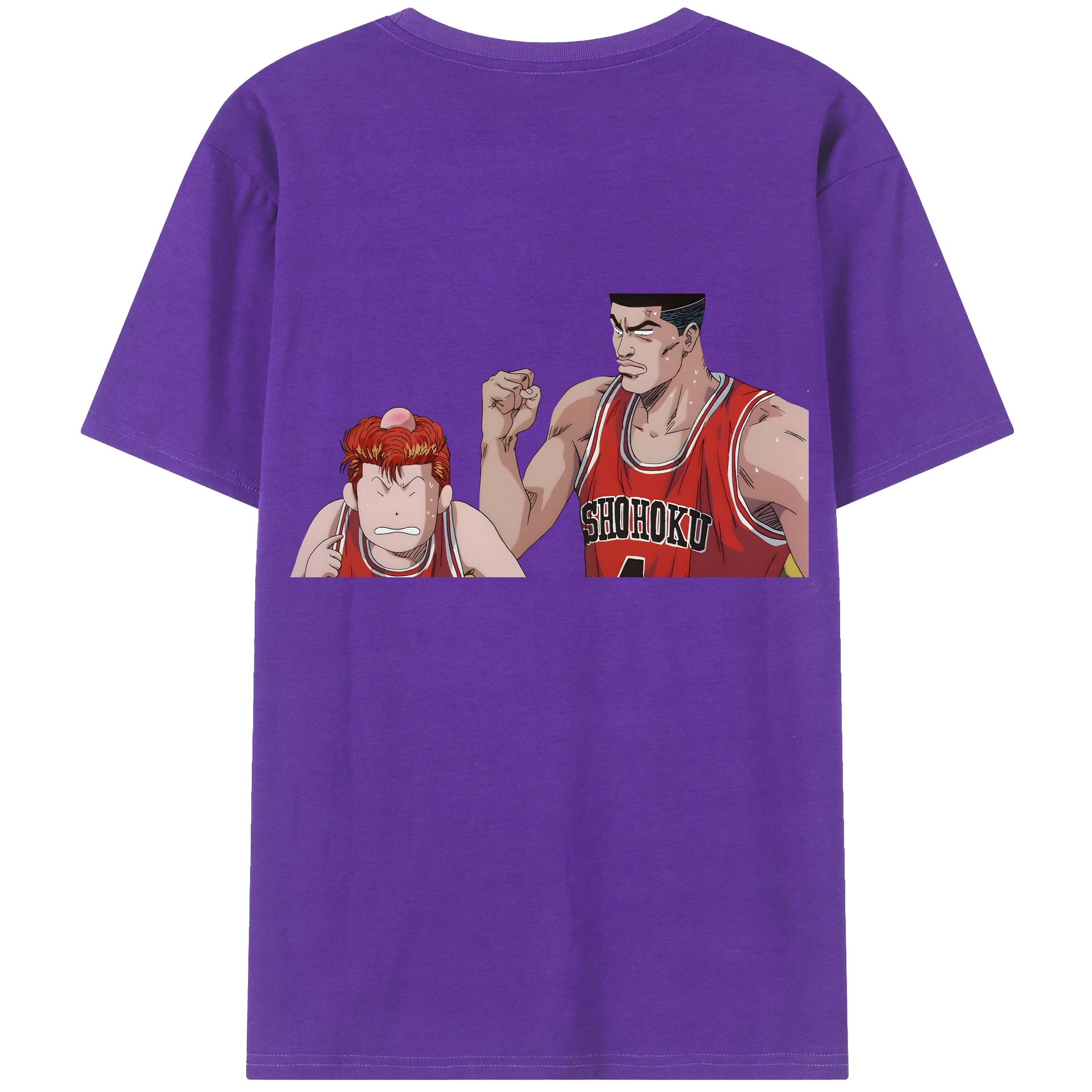 （画像用） SLAM DUNK／スラムダンク 綿100％半袖Tシャツ（背面プリント）
