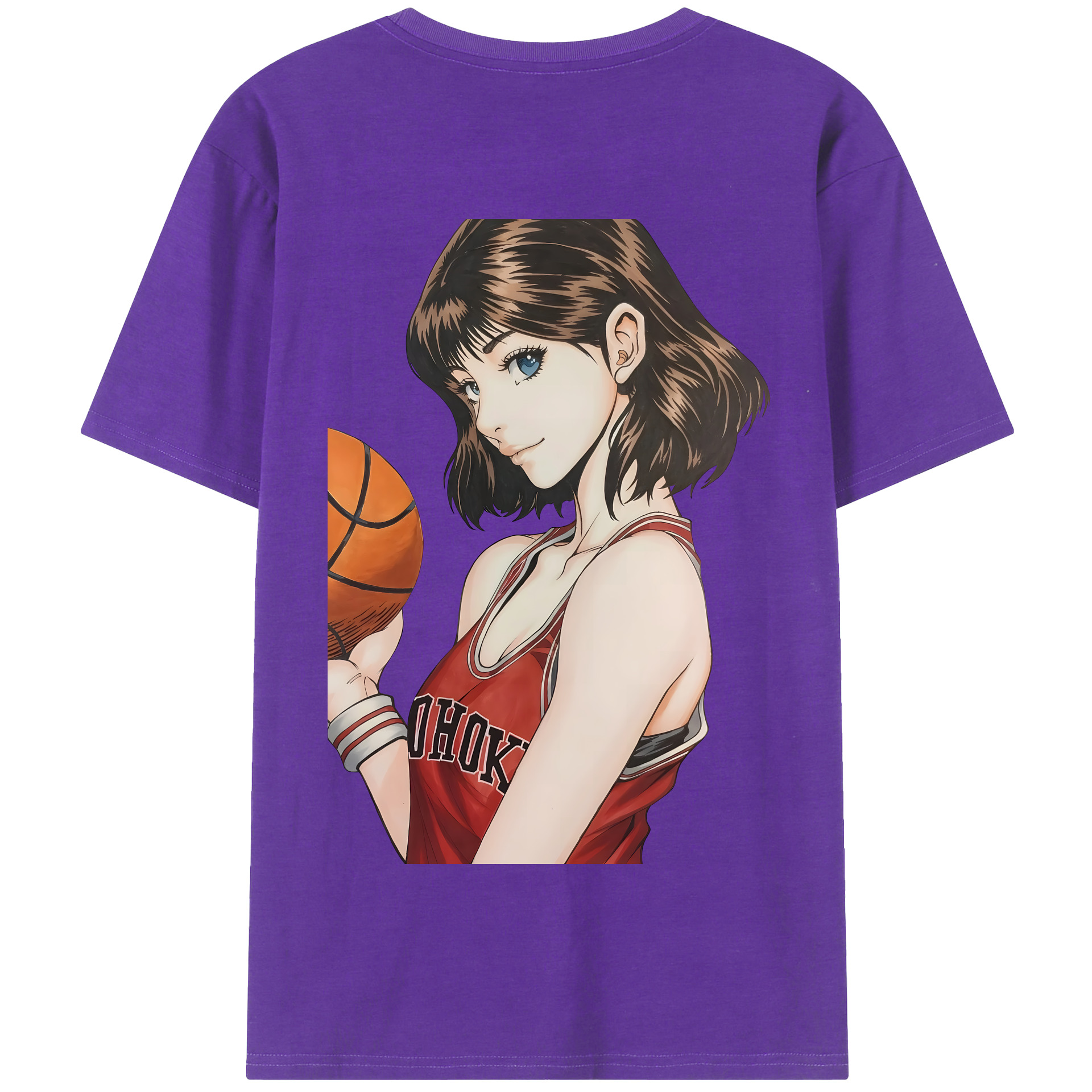 （画像用） SLAM DUNK／スラムダンク 綿100％半袖Tシャツ（背面プリント）