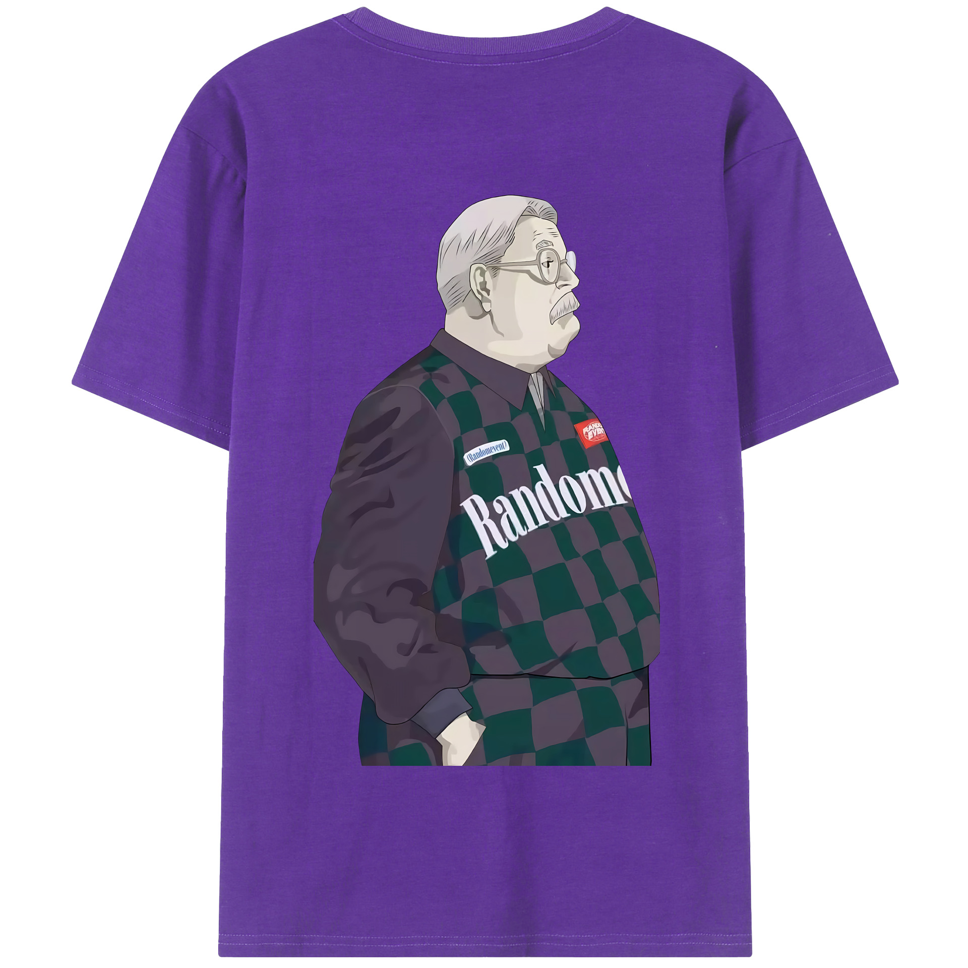 SLAM DUNK／スラムダンク 綿100％半袖Tシャツ（背面プリント）
