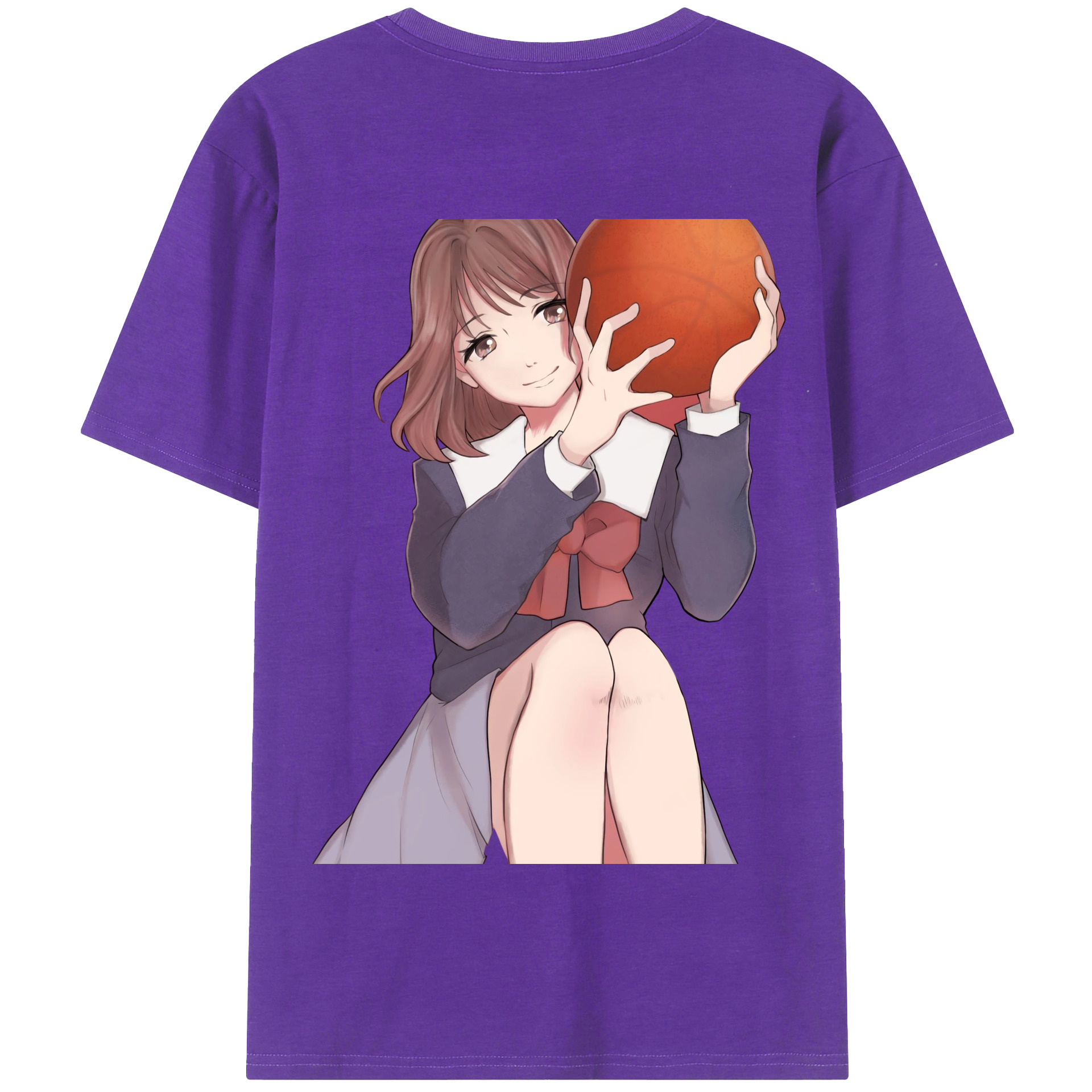 SLAM DUNK／スラムダンク 綿100％半袖Tシャツ（背面プリント）