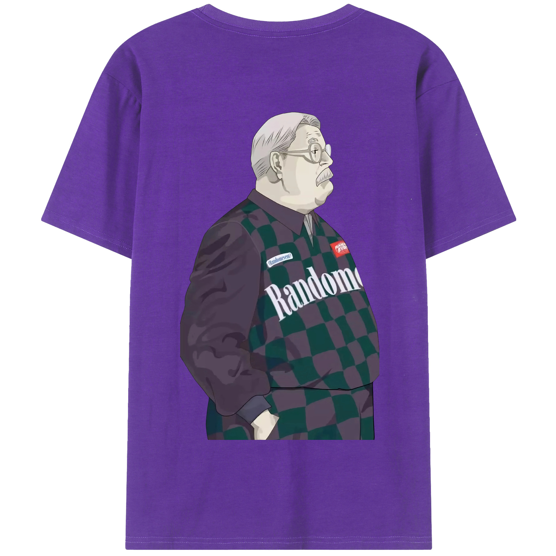 SLAM DUNK／スラムダンク 綿100％半袖Tシャツ（背面プリント）