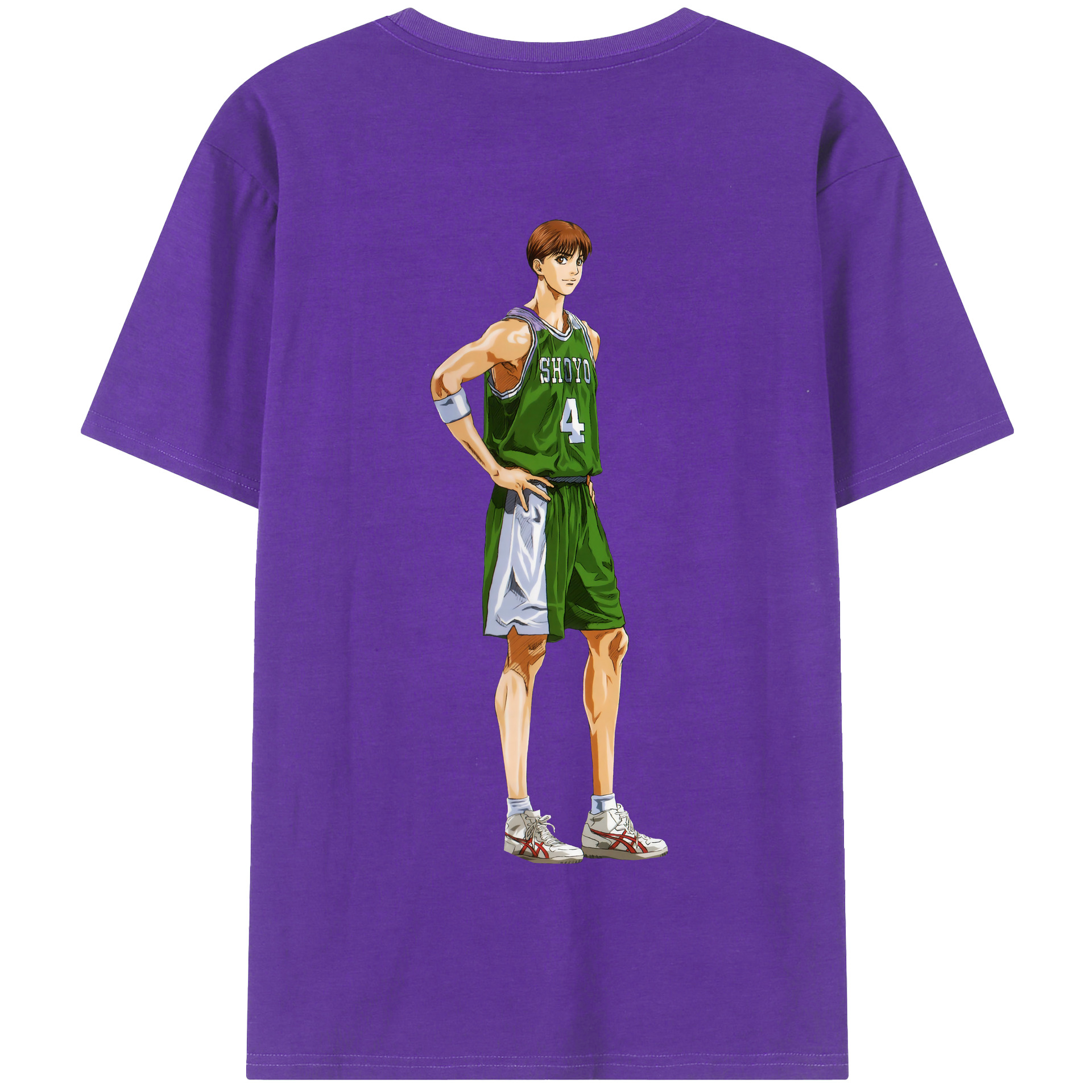 （画像用） SLAM DUNK／スラムダンク 綿100％半袖Tシャツ（背面プリント）