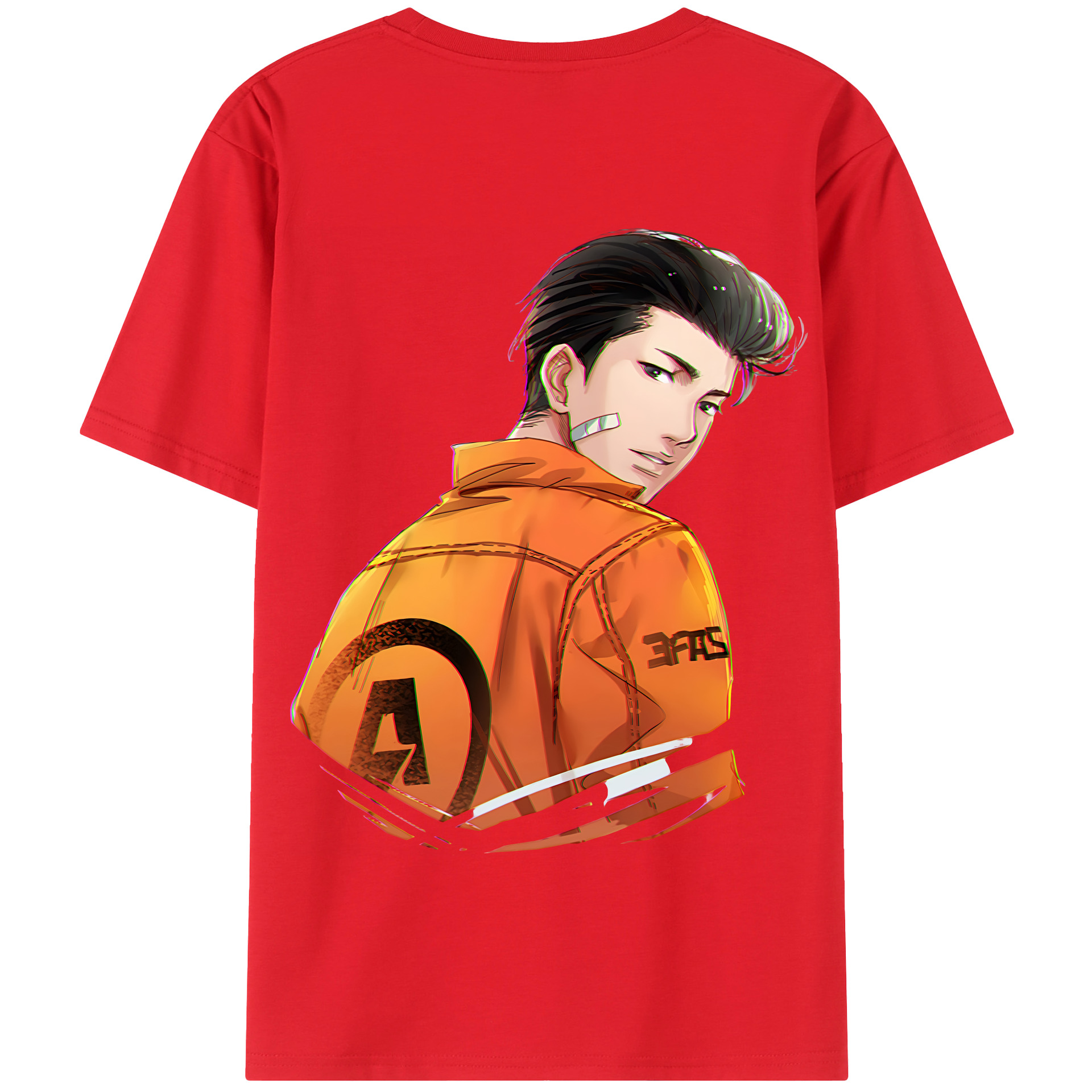SLAM DUNK／スラムダンク 綿100％半袖Tシャツ（背面プリント）