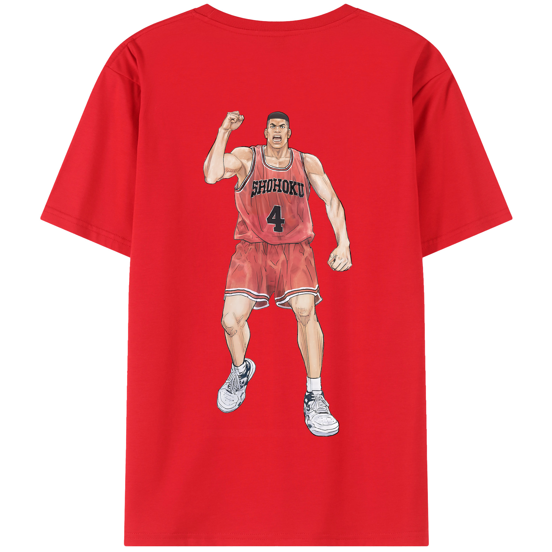 （画像用） SLAM DUNK／スラムダンク 綿100％半袖Tシャツ（背面プリント）