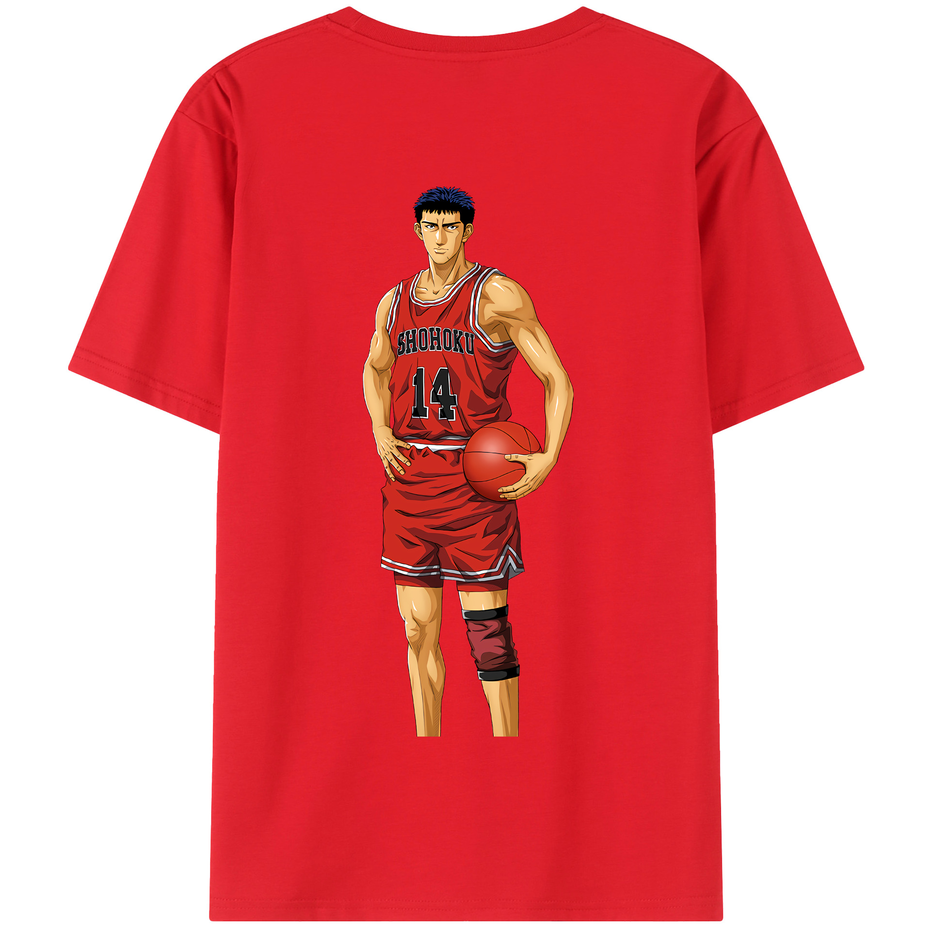 SLAM DUNK／スラムダンク 綿100％半袖Tシャツ（背面プリント）