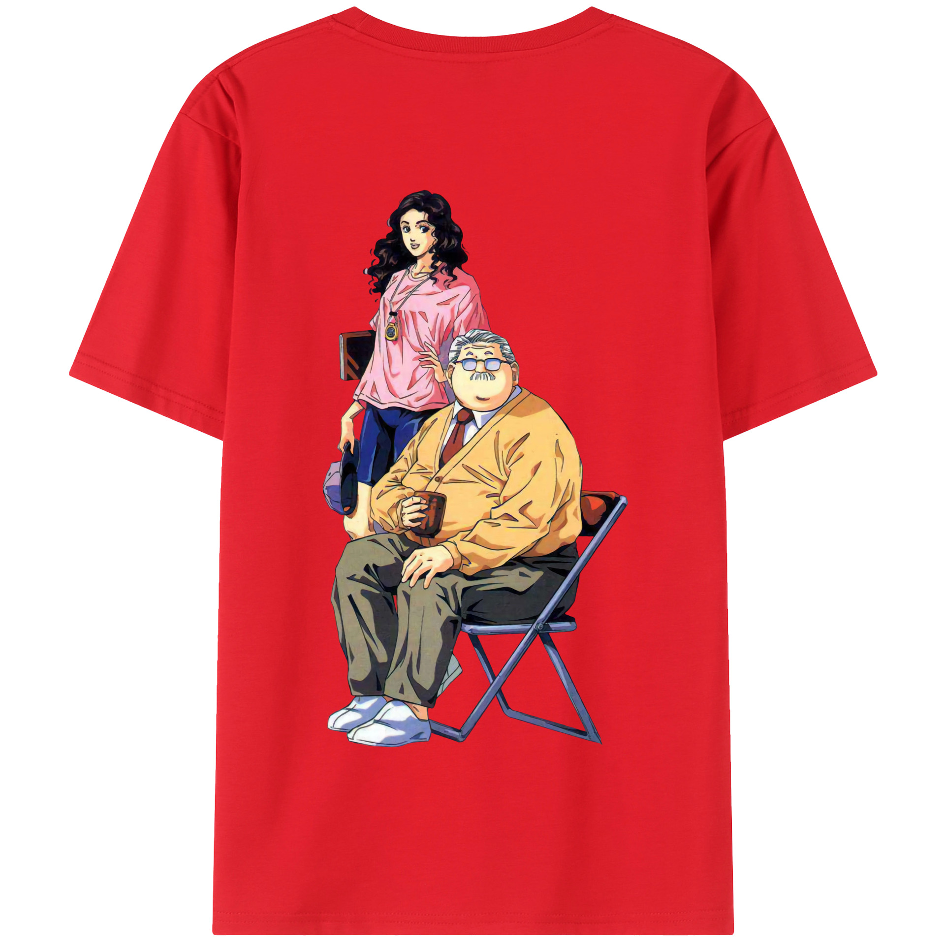 SLAM DUNK／スラムダンク 綿100％半袖Tシャツ（背面プリント）