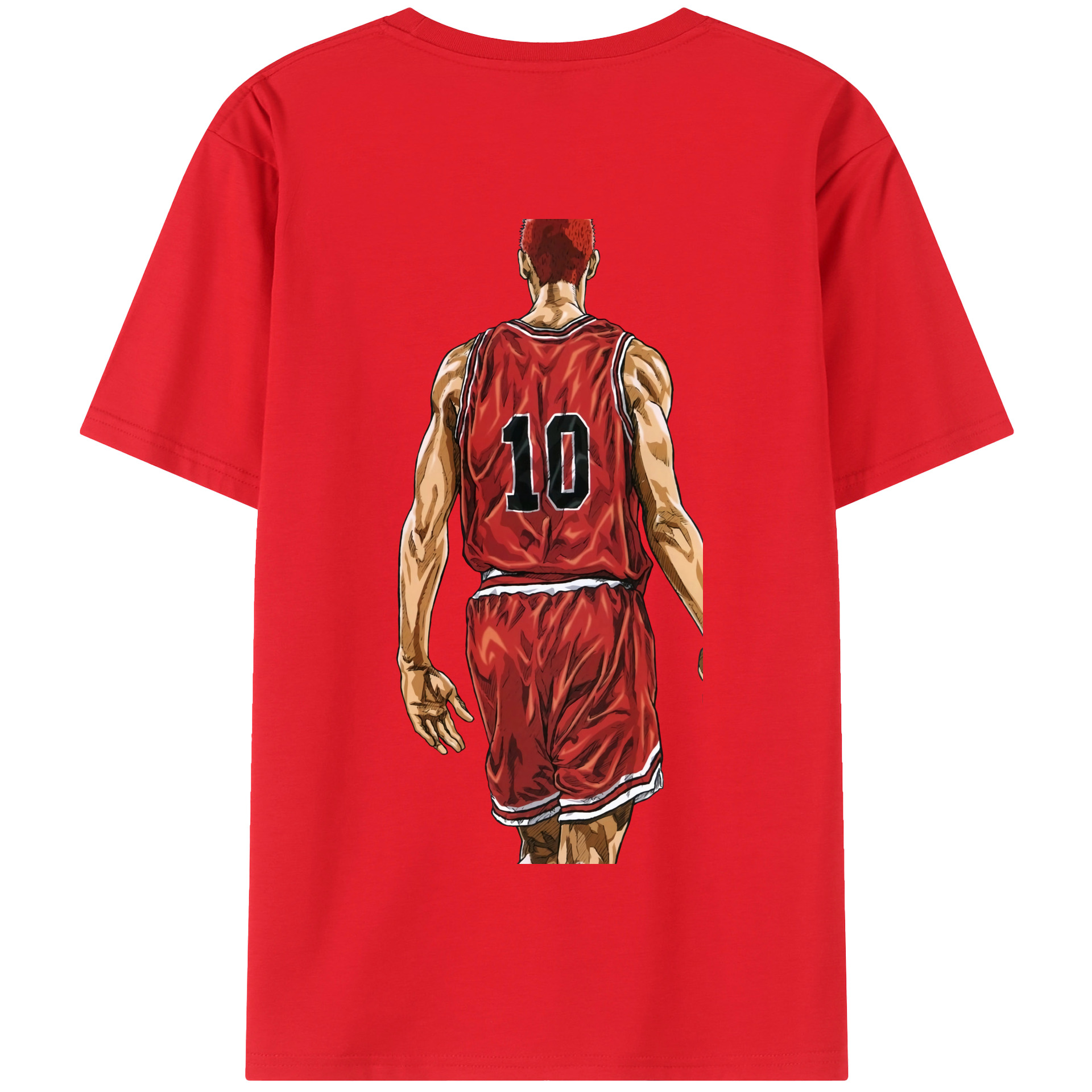 SLAM DUNK／スラムダンク 綿100％半袖Tシャツ（背面プリント）