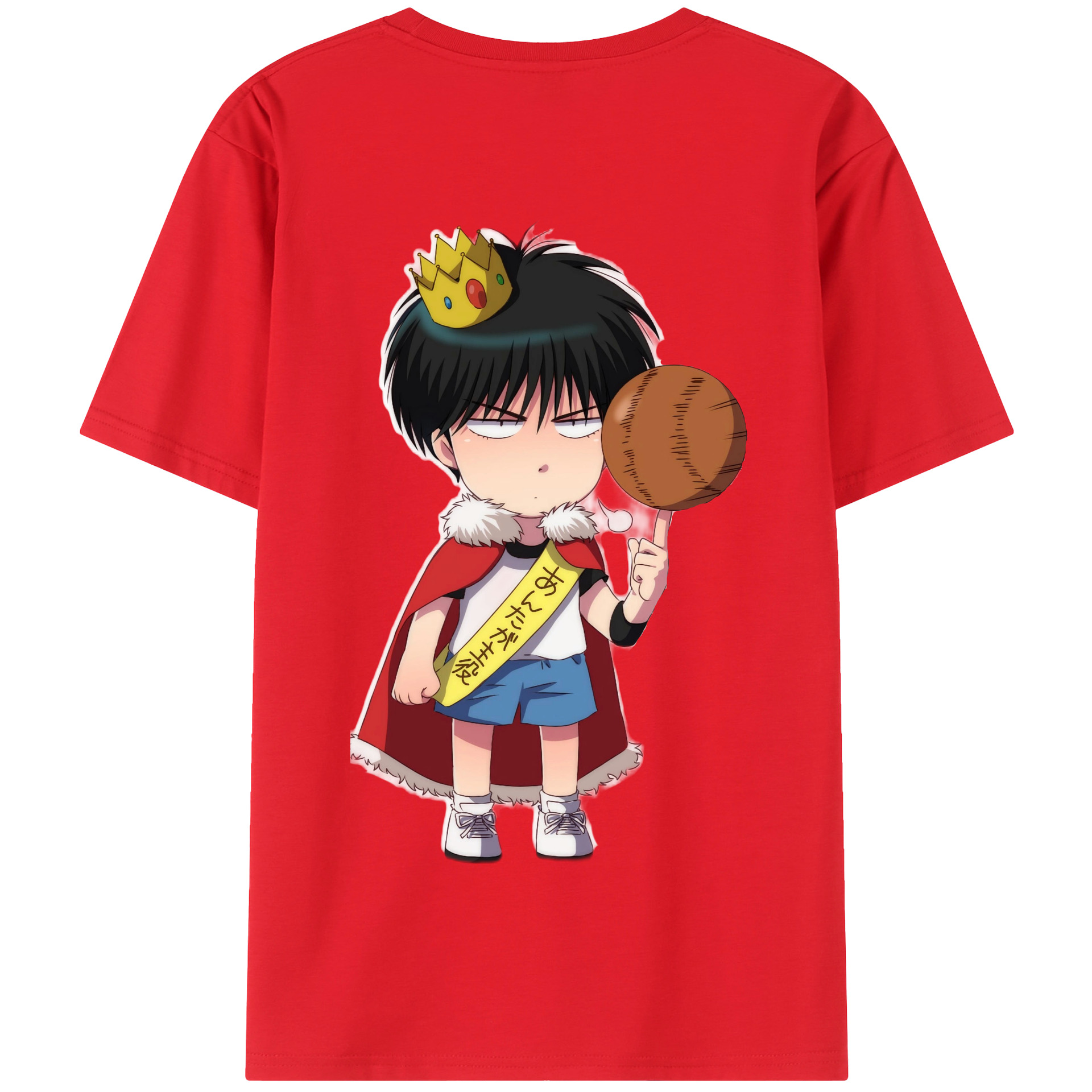 SLAM DUNK／スラムダンク 綿100％半袖Tシャツ（背面プリント）