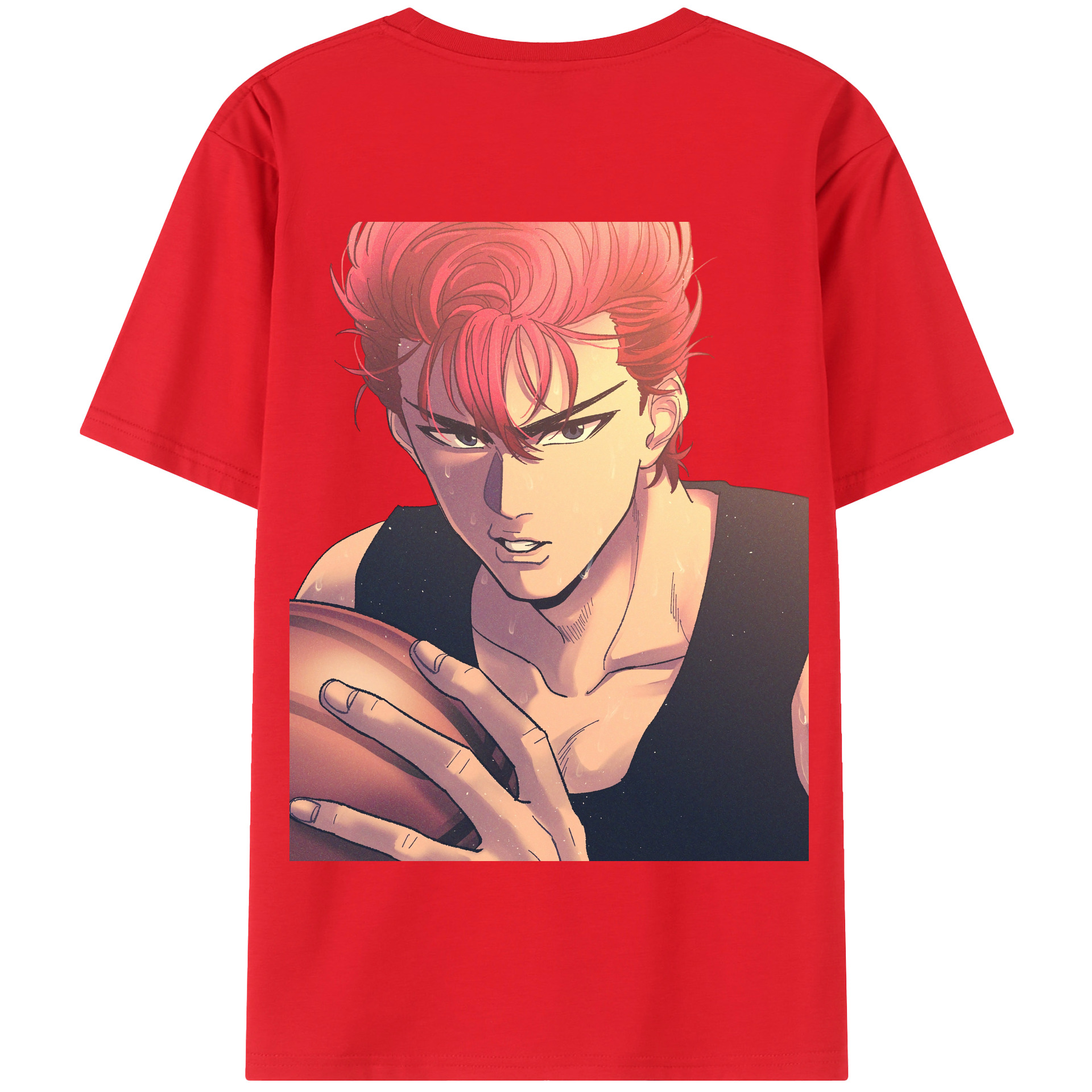 （画像用） SLAM DUNK／スラムダンク 綿100％半袖Tシャツ（背面プリント）