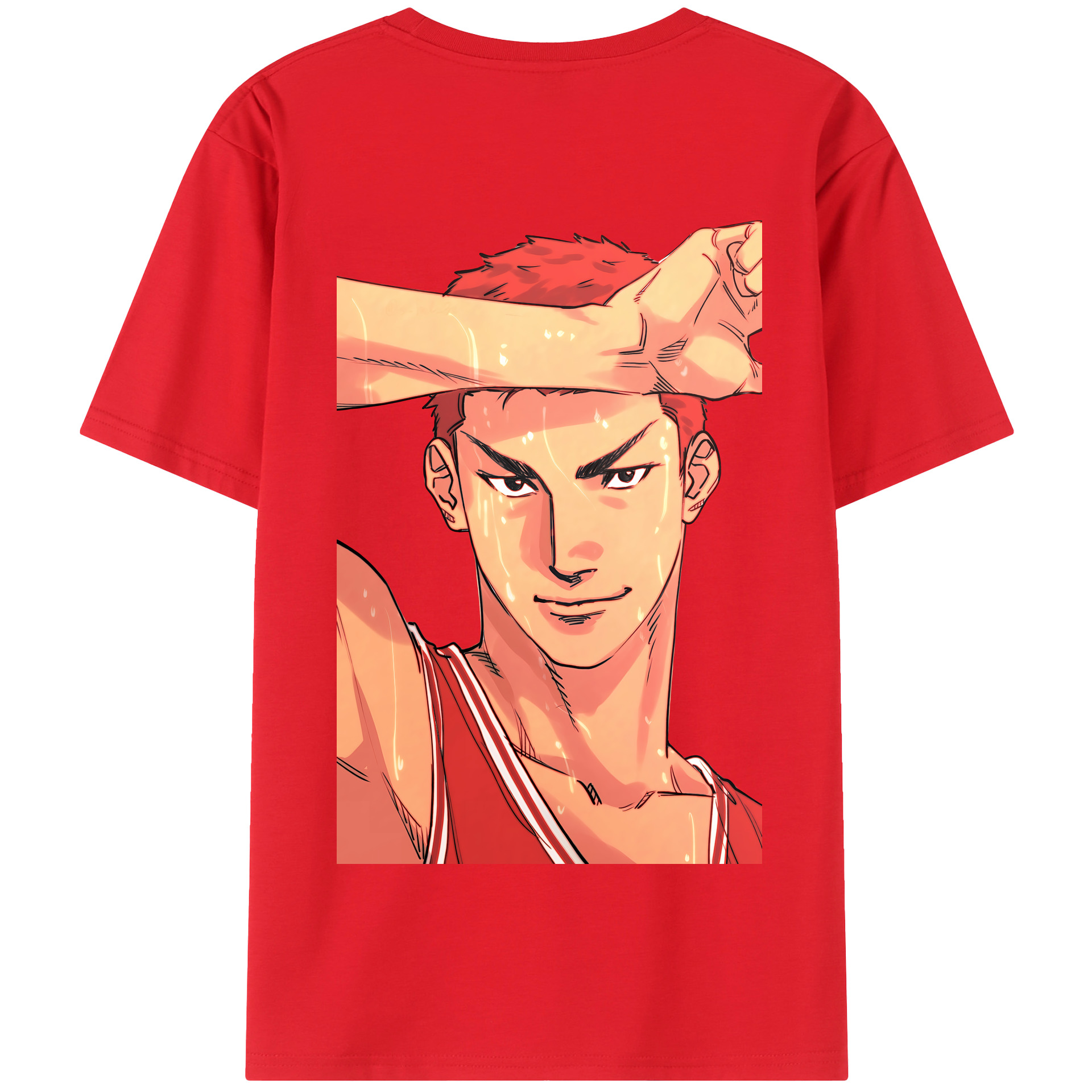 （画像用） SLAM DUNK／スラムダンク 綿100％半袖Tシャツ（背面プリント）