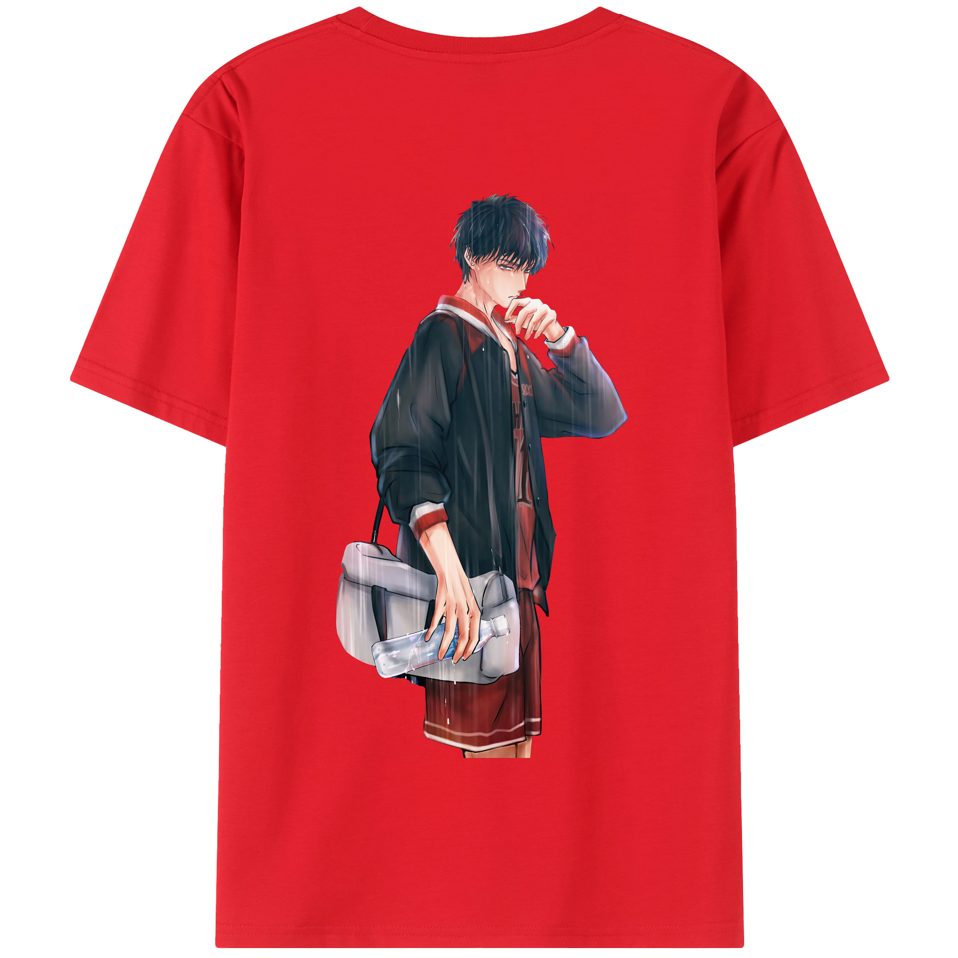 SLAM DUNK／スラムダンク 綿100％半袖Tシャツ（背面プリント）