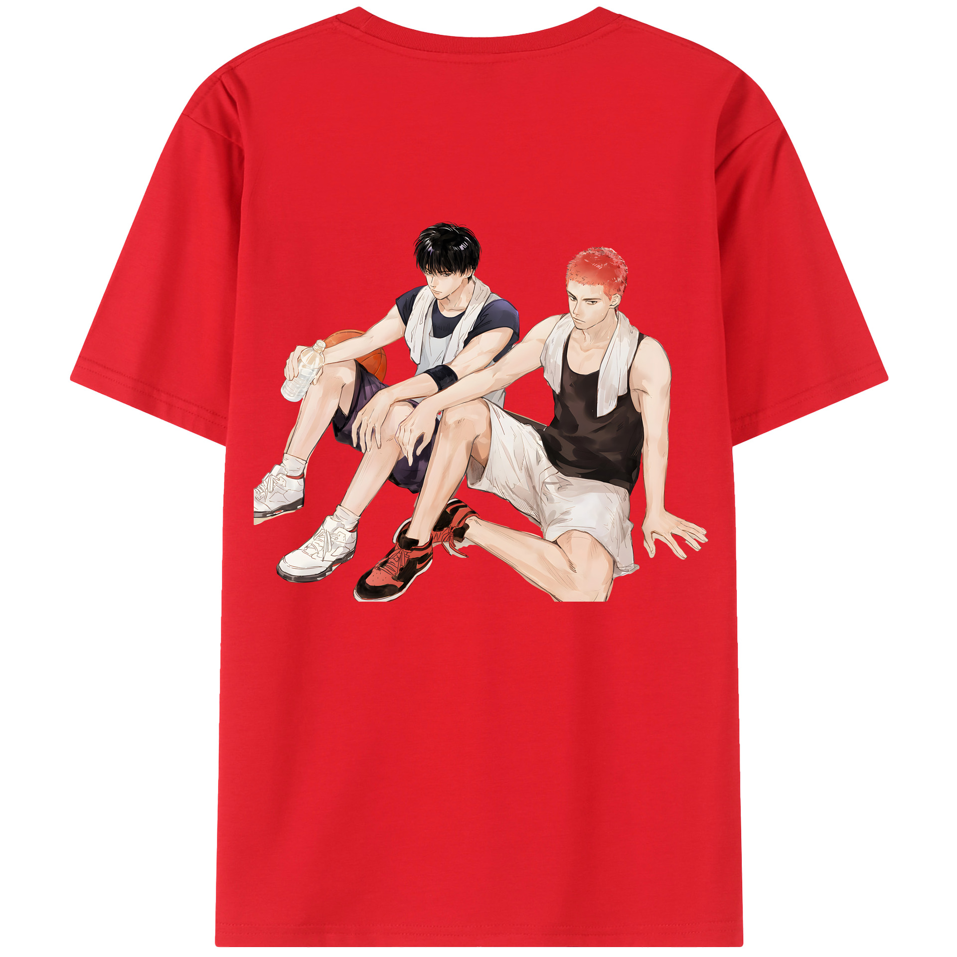 （画像用） SLAM DUNK／スラムダンク 綿100％半袖Tシャツ（背面プリント）