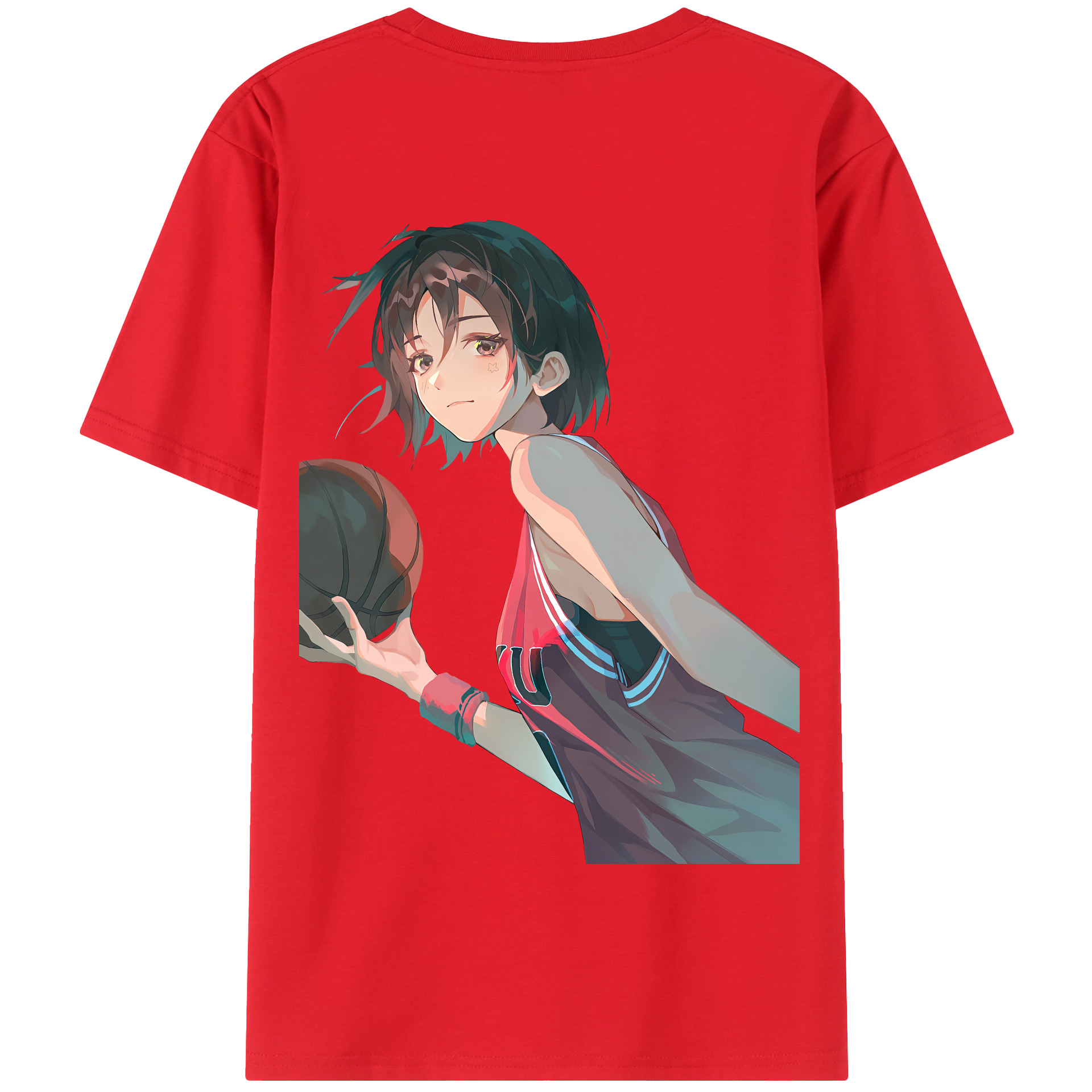 （画像用） SLAM DUNK／スラムダンク 綿100％半袖Tシャツ（背面プリント）