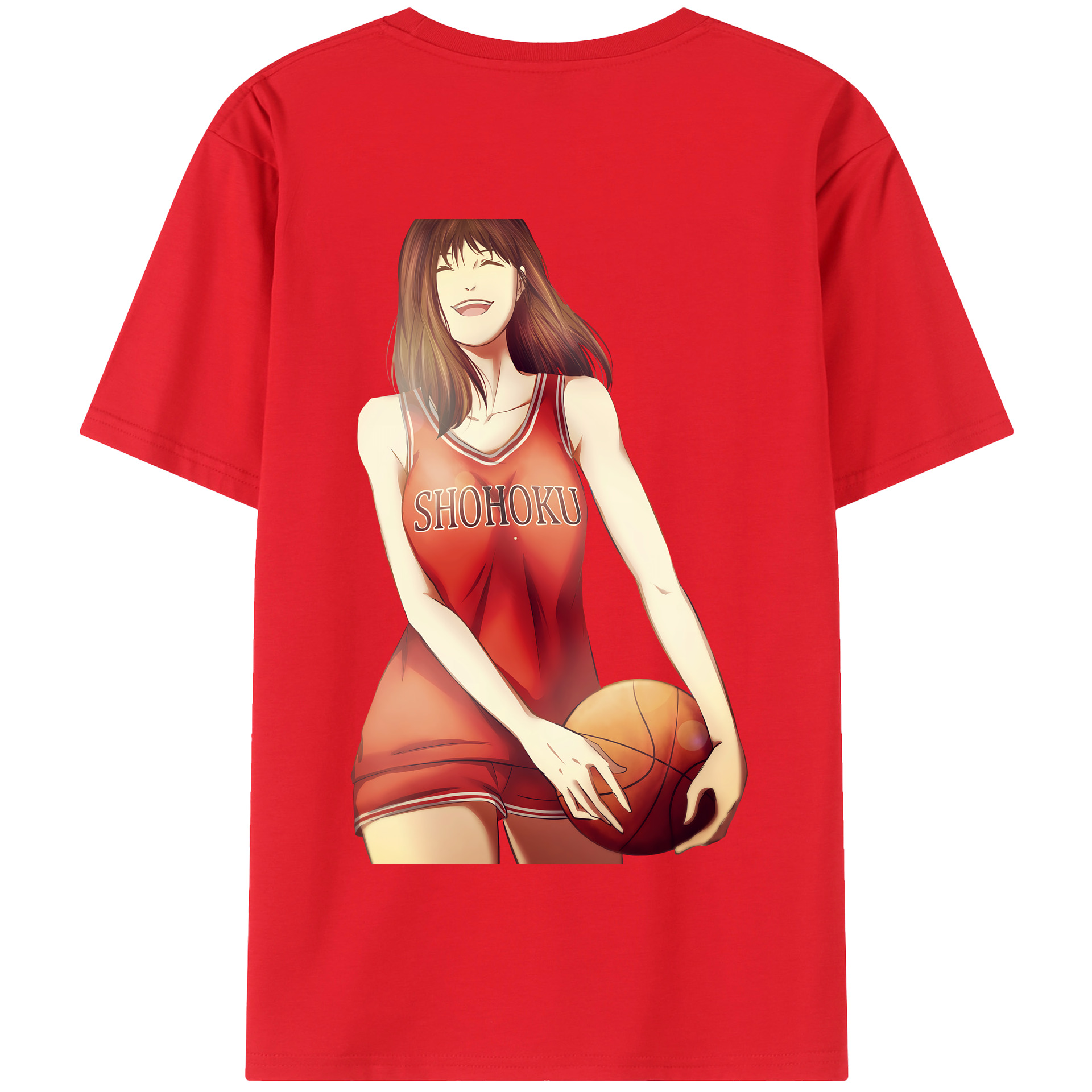 SLAM DUNK／スラムダンク 綿100％半袖Tシャツ（背面プリント）